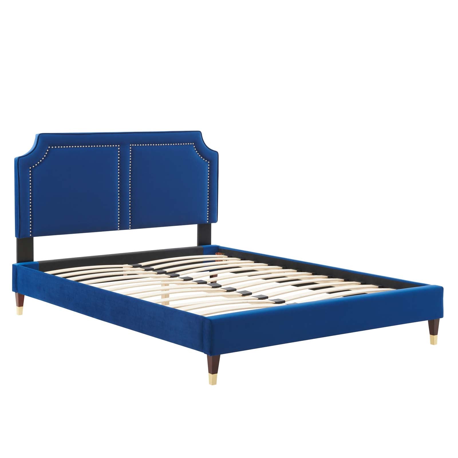 Novi Performance Velvet Twin Bed By Modway - MOD-6793 | Beds | Modishstore - 27
