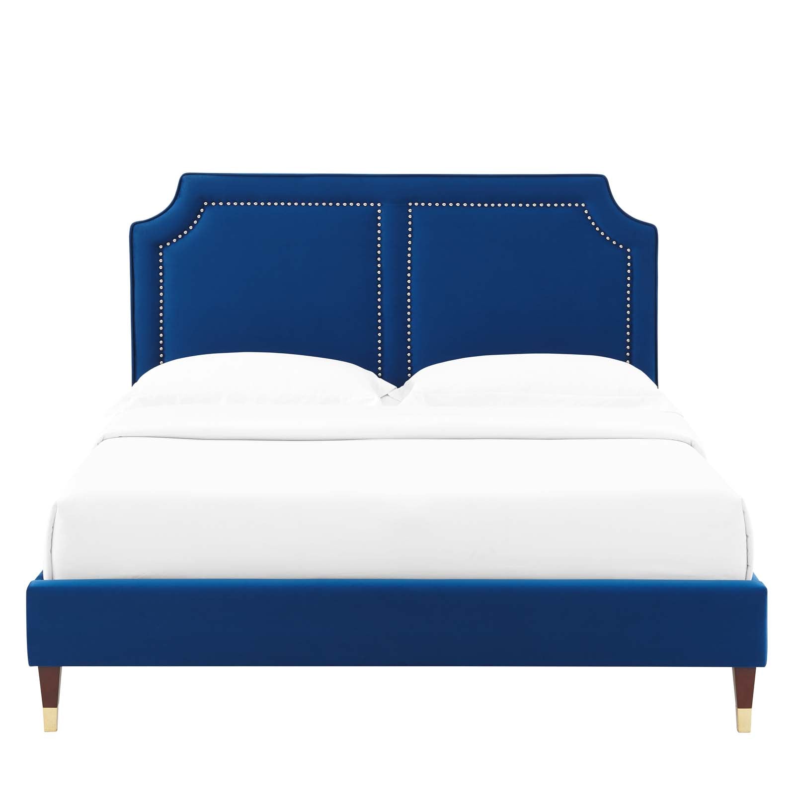 Novi Performance Velvet Twin Bed By Modway - MOD-6793 | Beds | Modishstore - 29