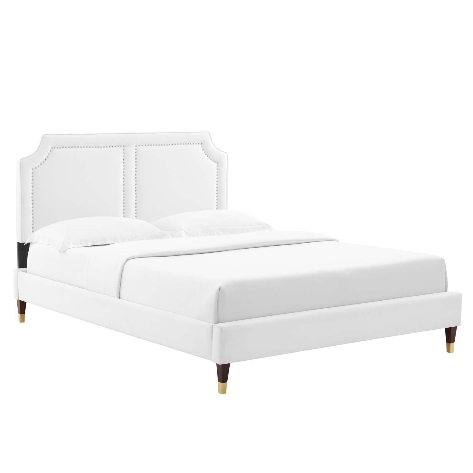 Novi Performance Velvet Twin Bed By Modway - MOD-6793 | Beds | Modishstore - 34