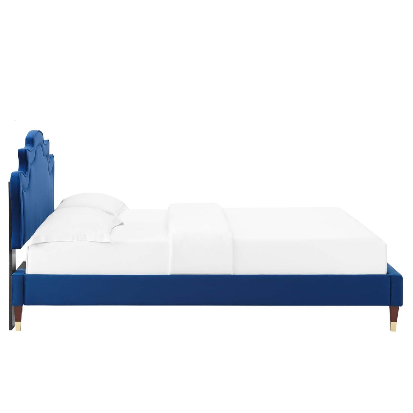 Neena Performance Velvet Twin Bed By Modway - MOD-6795 | Beds | Modishstore - 28