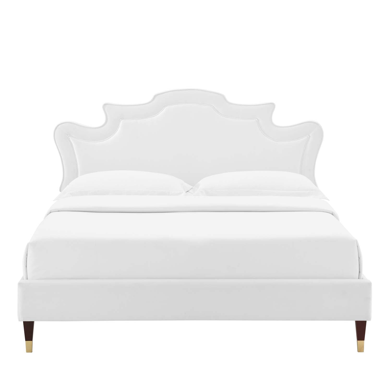 Neena Performance Velvet Twin Bed By Modway - MOD-6795 | Beds | Modishstore - 40