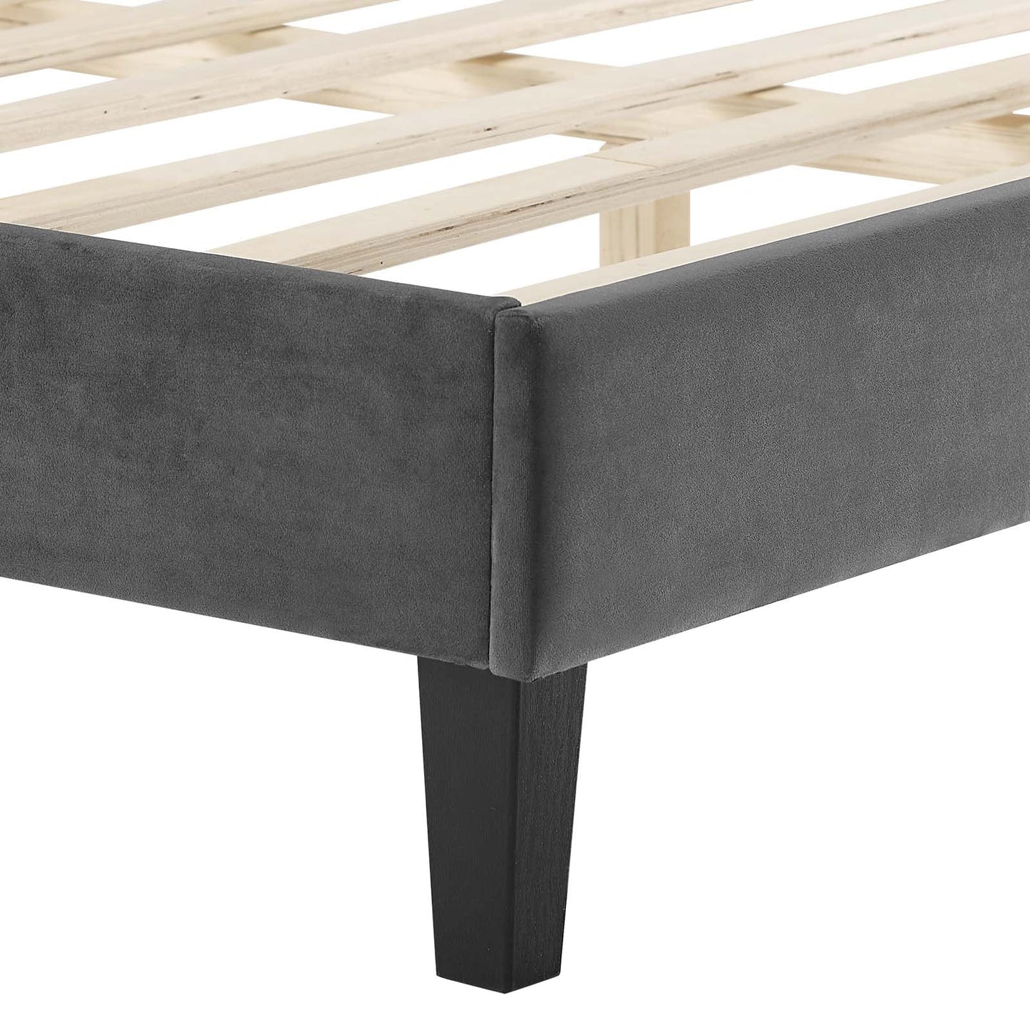 Sasha Button-Tufted Performance Velvet Twin Bed By Modway - MOD-6797 | Beds | Modishstore - 8