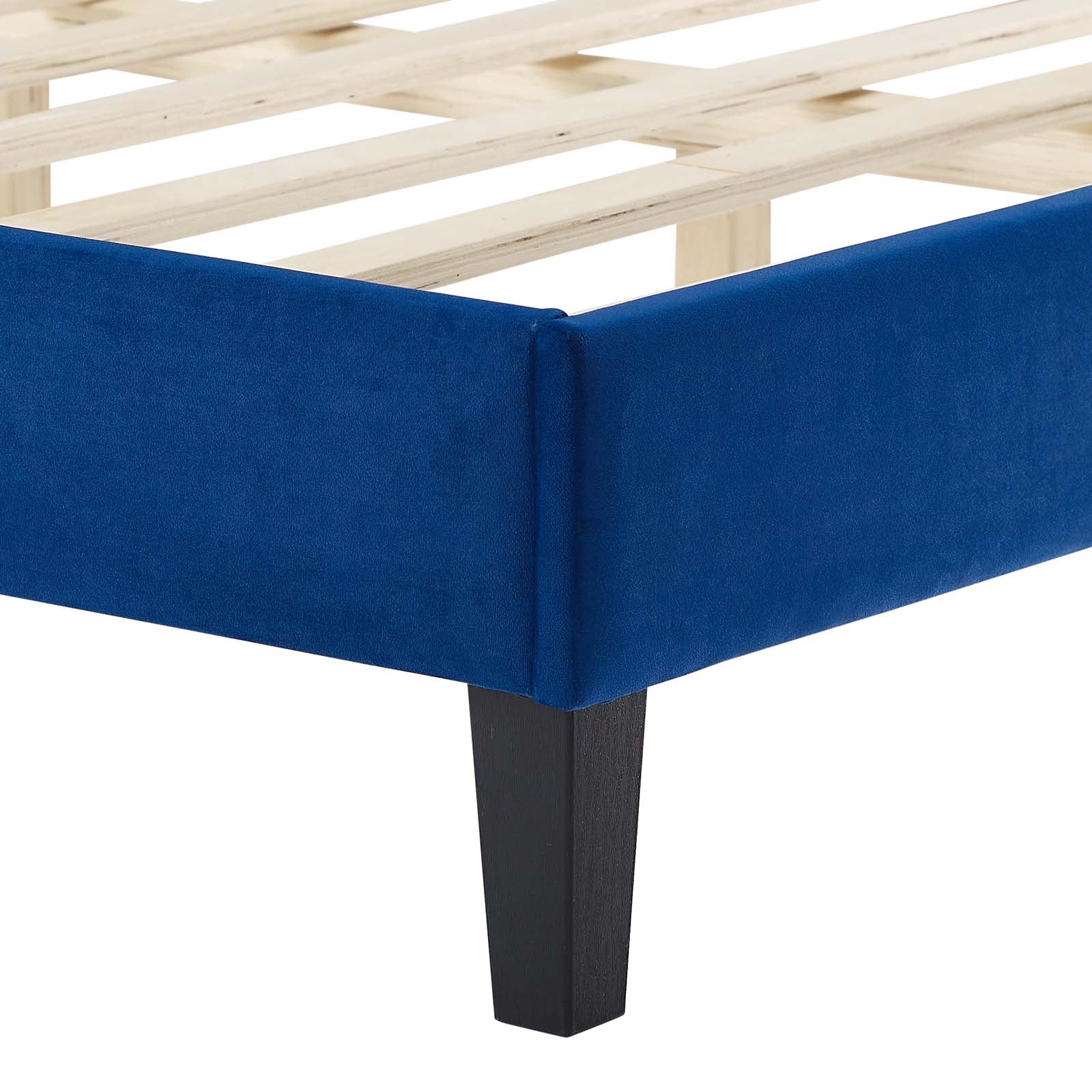 Sasha Button-Tufted Performance Velvet Twin Bed By Modway - MOD-6797 | Beds | Modishstore - 30