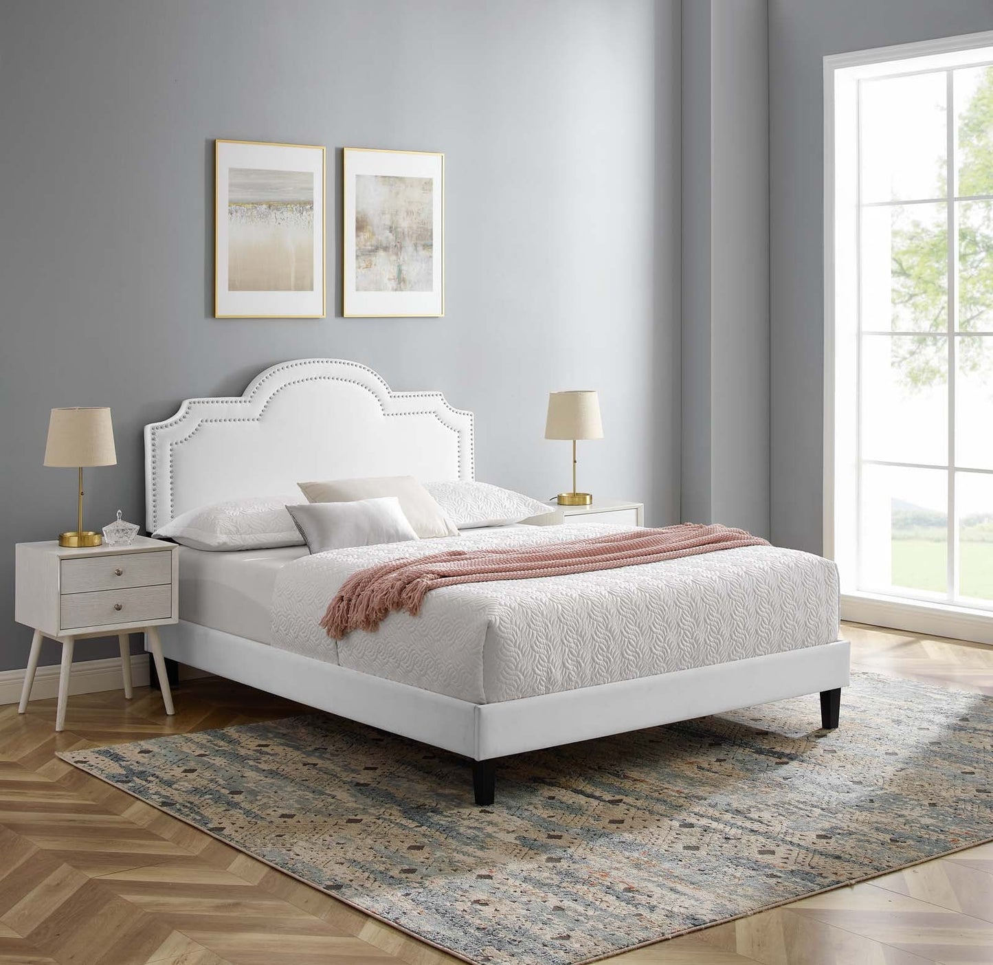Aviana Performance Velvet Twin Bed By Modway - MOD-6799 | Beds - 37