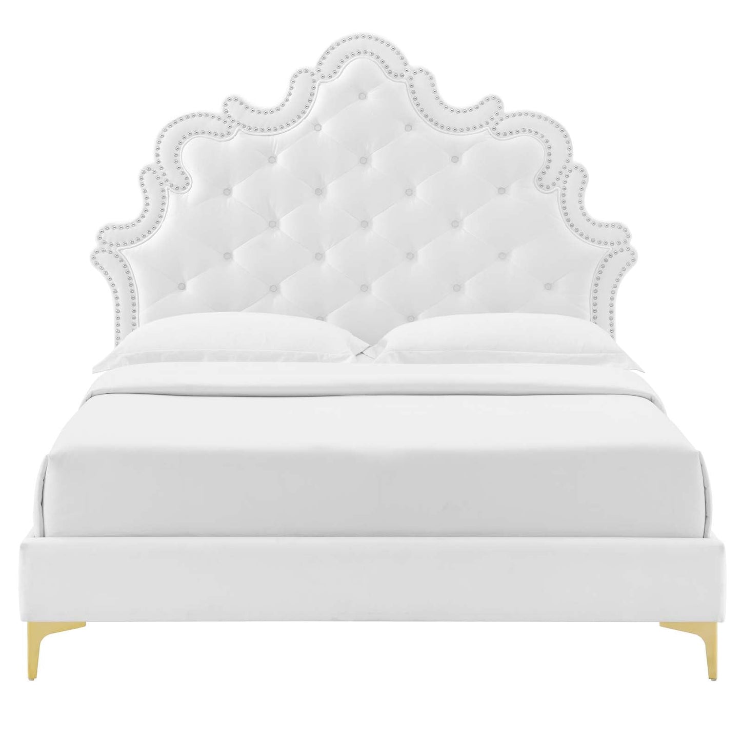 Sasha Button-Tufted Performance Velvet Full Bed By Modway - MOD-6802 | Beds | Modishstore - 40