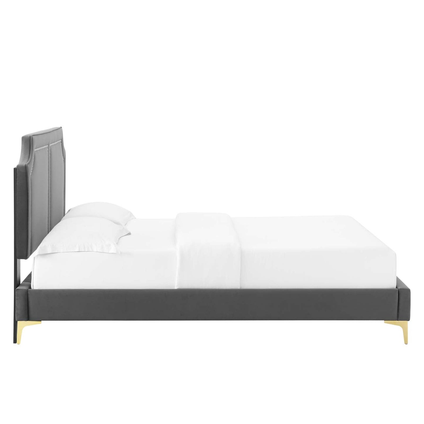 Novi Performance Velvet Full Bed By Modway - MOD-6803 | Beds | Modishstore - 6