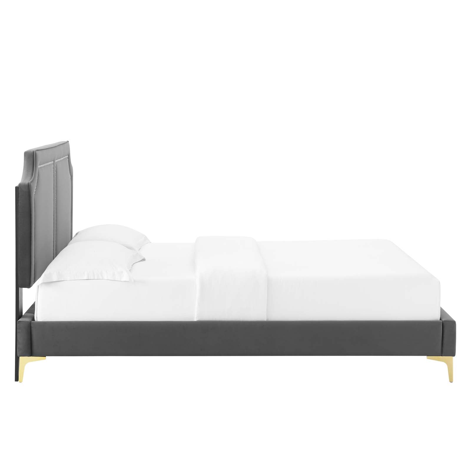 Novi Performance Velvet Full Bed By Modway - MOD-6803 | Beds | Modishstore - 6