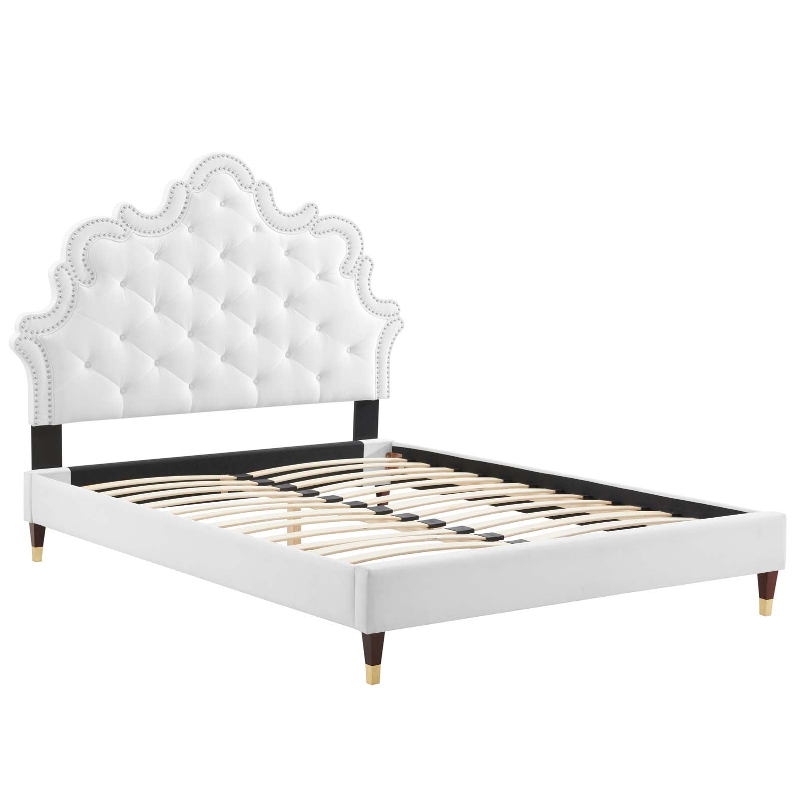 Sasha Button-Tufted Performance Velvet Full Bed By Modway - MOD-6807 | Beds | Modishstore - 38