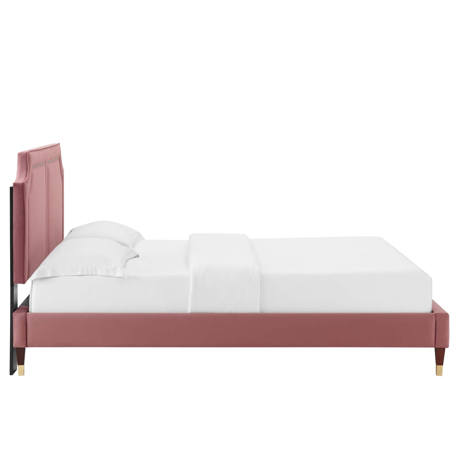 Novi Performance Velvet Full Bed By Modway - MOD-6808 | Beds | Modishstore - 17