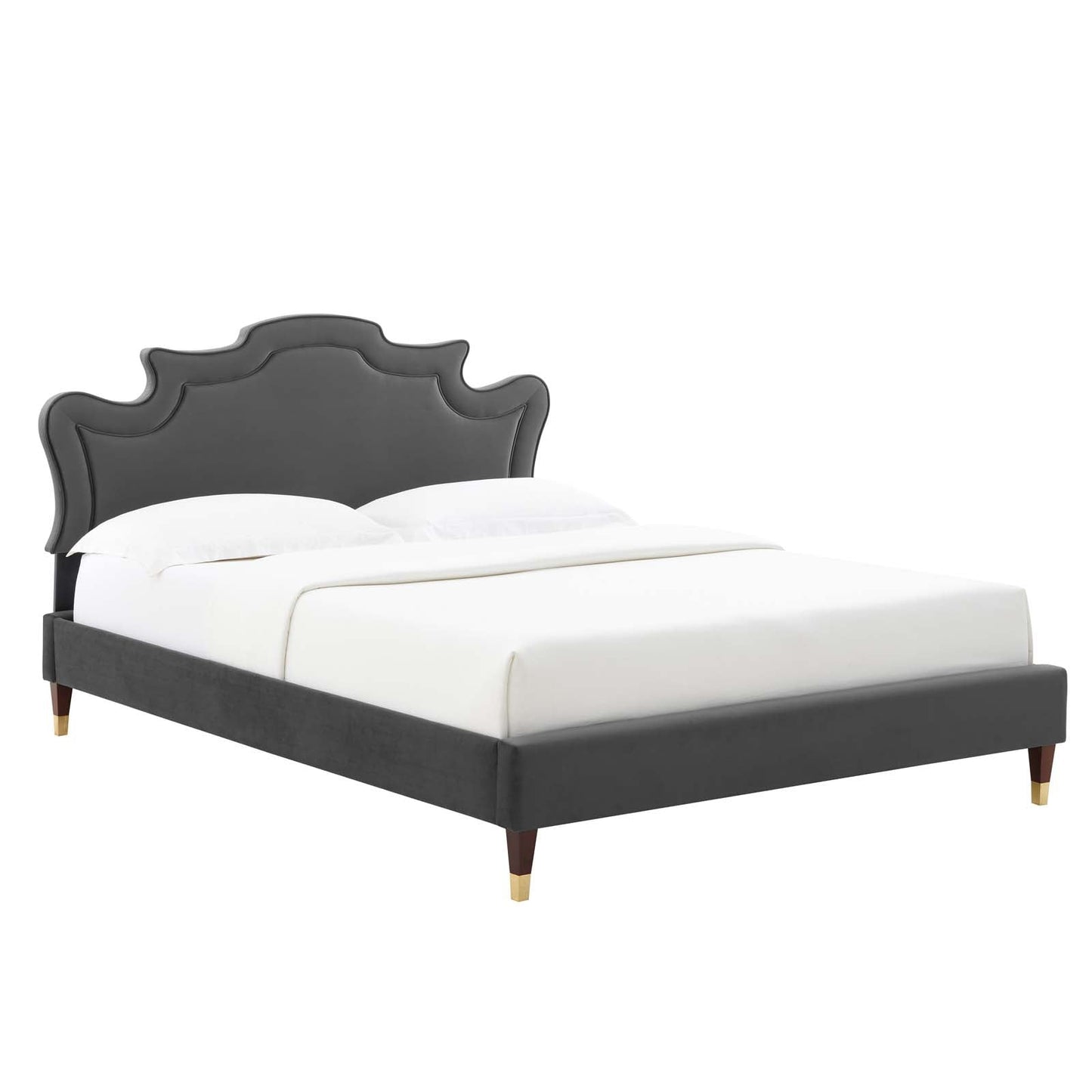Neena Performance Velvet Full Bed By Modway - MOD-6810 | Beds | Modishstore