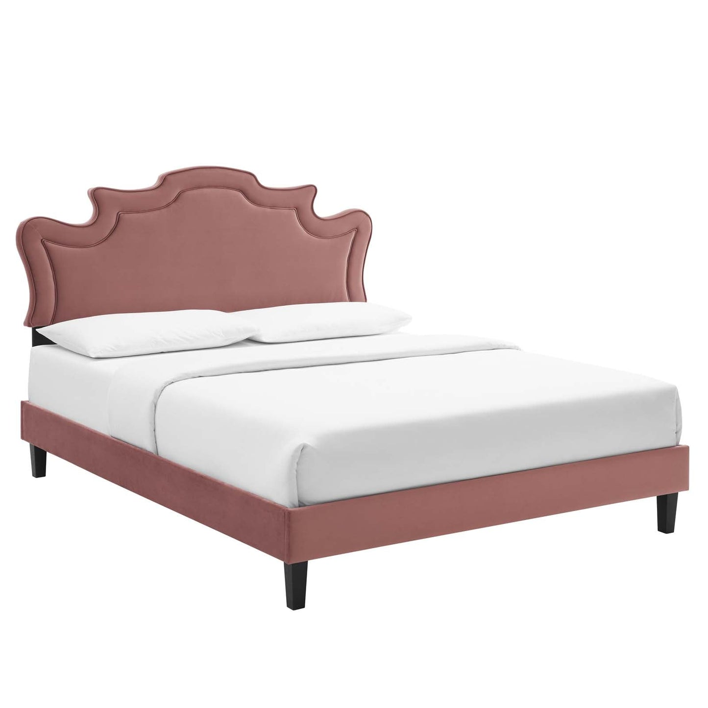 Neena Performance Velvet Full Bed By Modway - MOD-6815 | Beds | Modishstore
