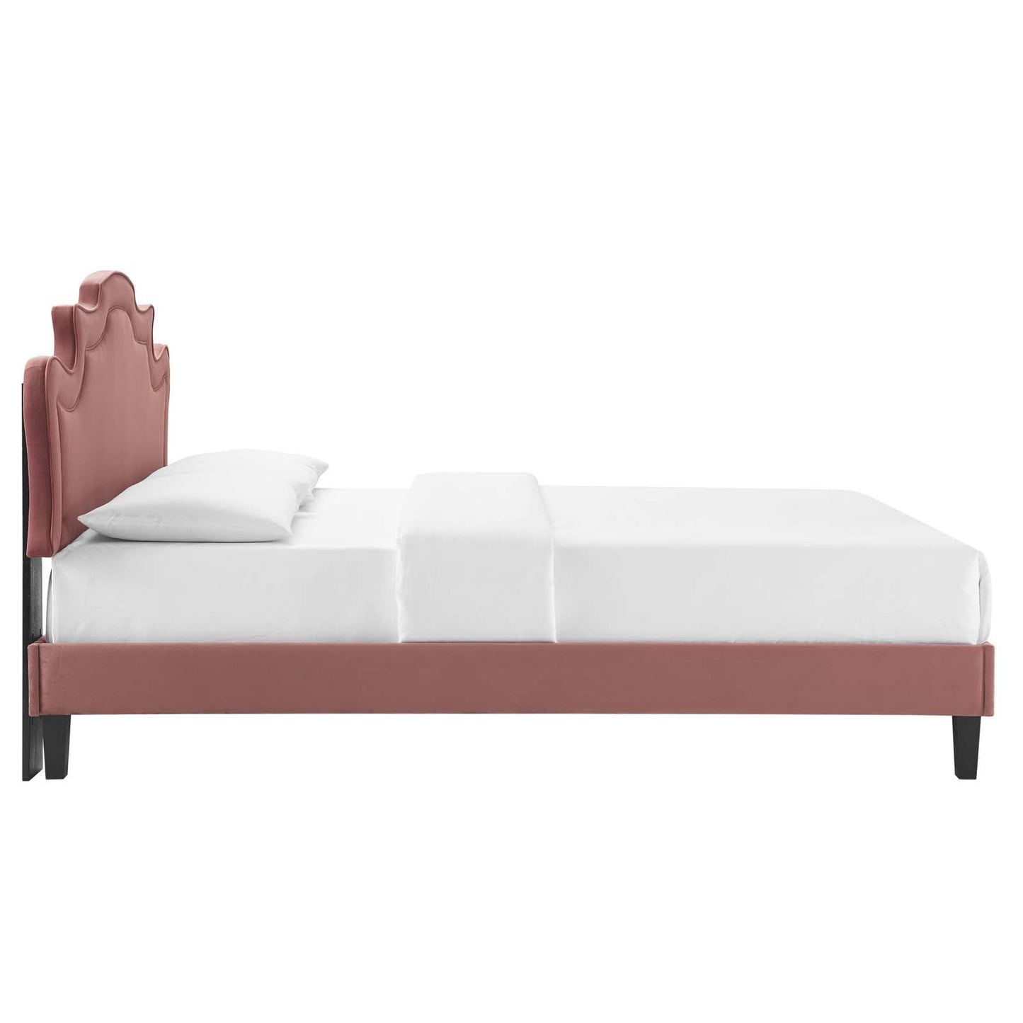 Neena Performance Velvet Full Bed By Modway - MOD-6815 | Beds | Modishstore - 6
