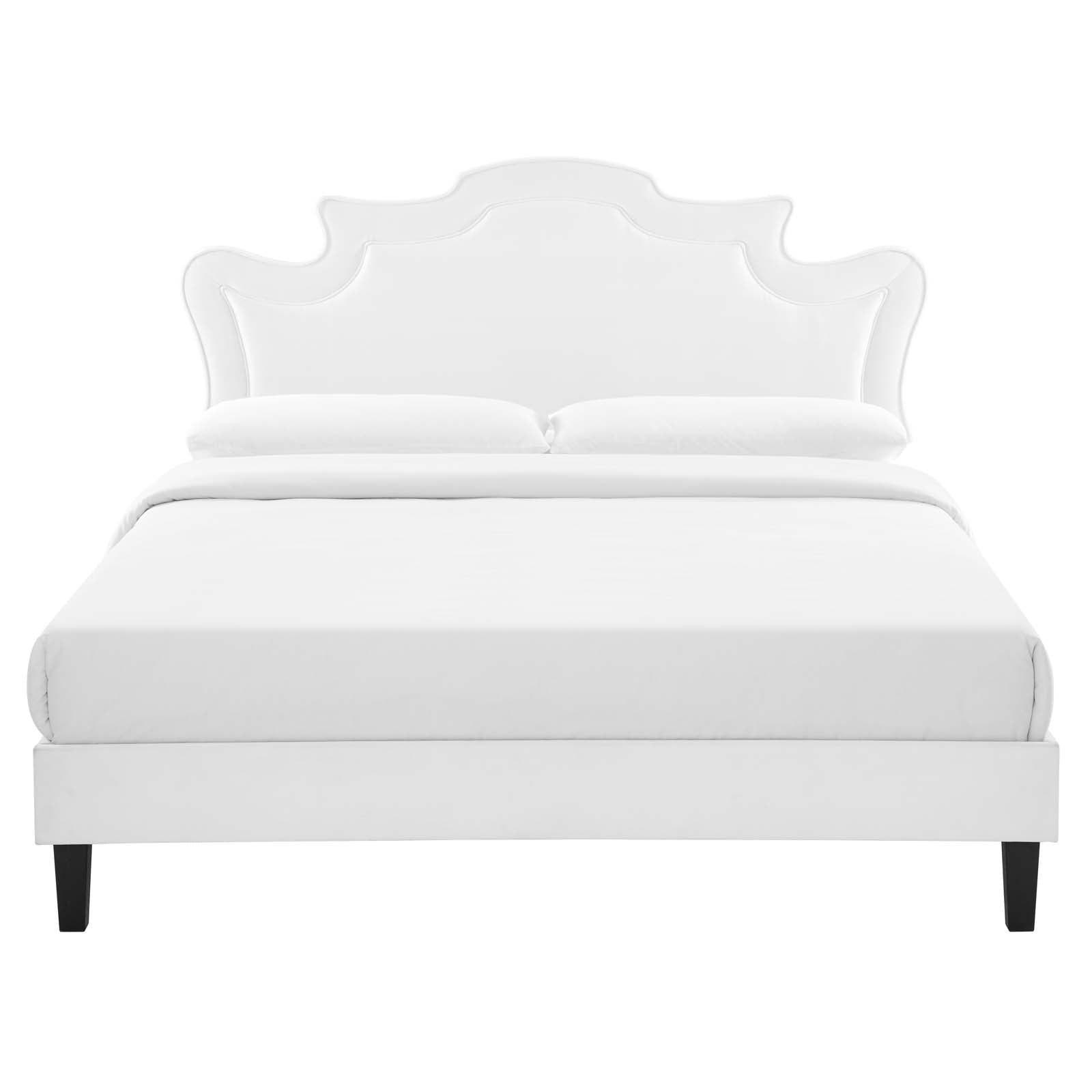 Neena Performance Velvet Full Bed By Modway - MOD-6815 | Beds | Modishstore - 29
