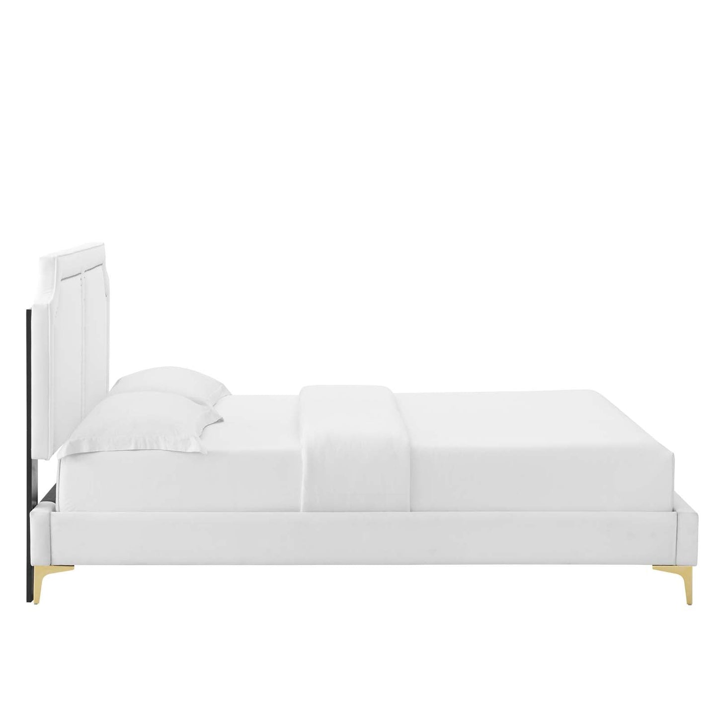 Novi Performance Velvet Queen Bed By Modway - MOD-6818 | Beds | Modishstore - 39