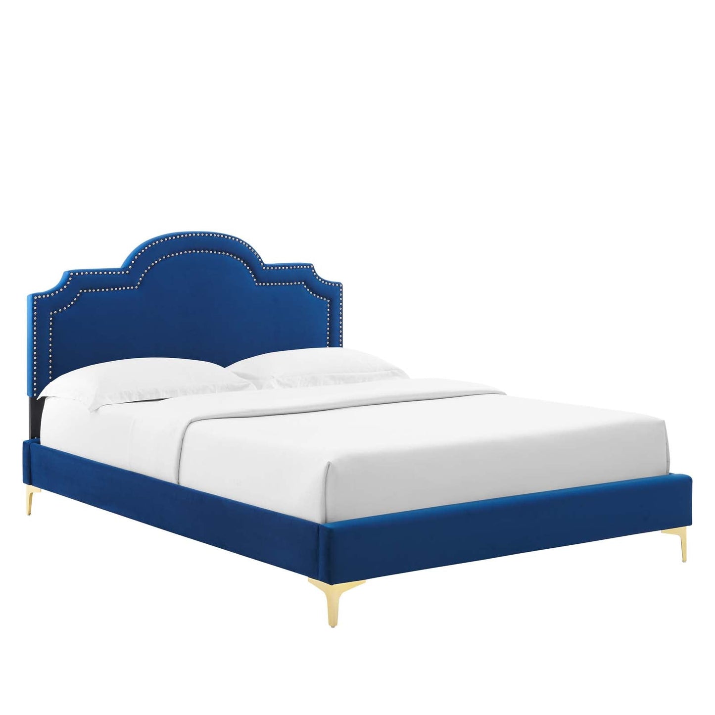 Aviana Performance Velvet Queen Bed By Modway - MOD-6819 | Beds - 24