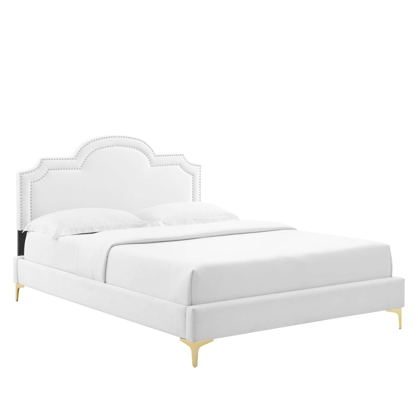 Aviana Performance Velvet Queen Bed By Modway - MOD-6819 | Beds - 35