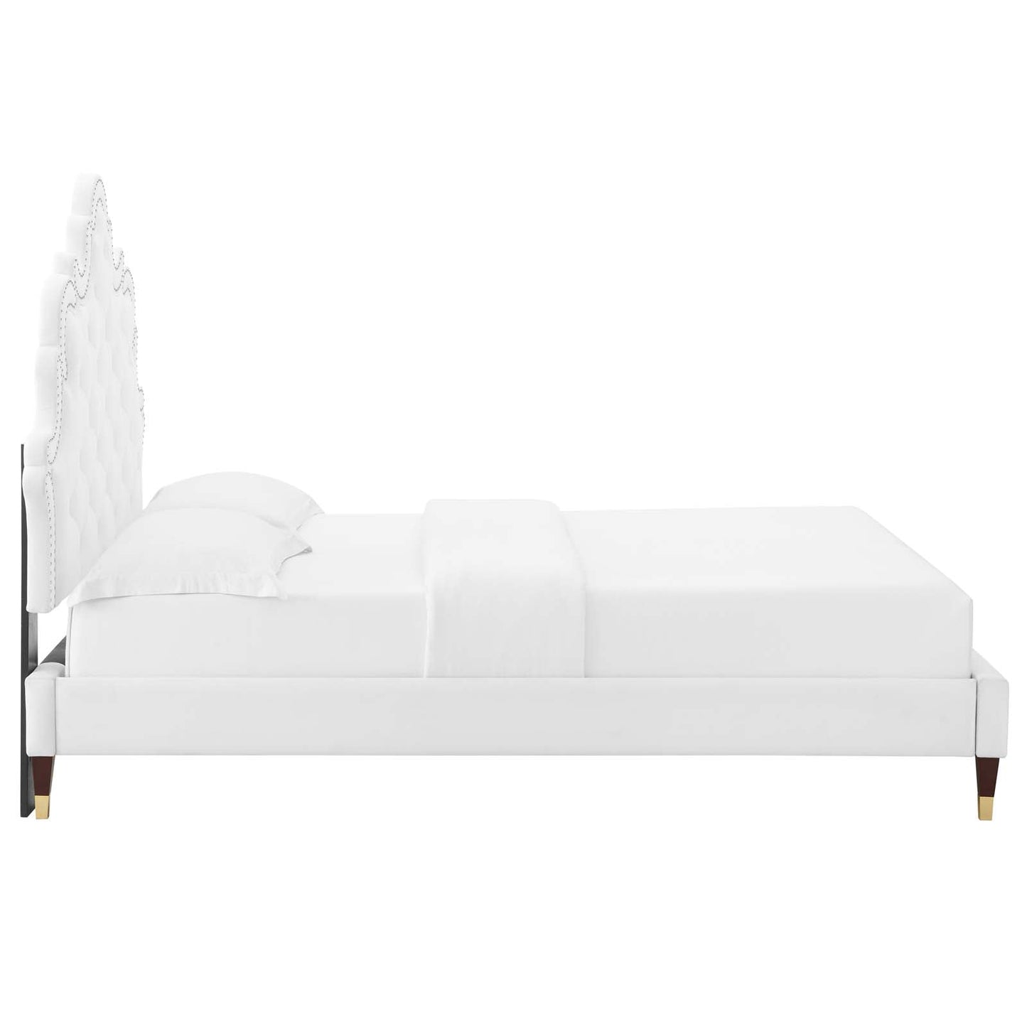 Sasha Button-Tufted Performance Velvet Queen Bed By Modway - MOD-6822 | Beds | Modishstore - 39