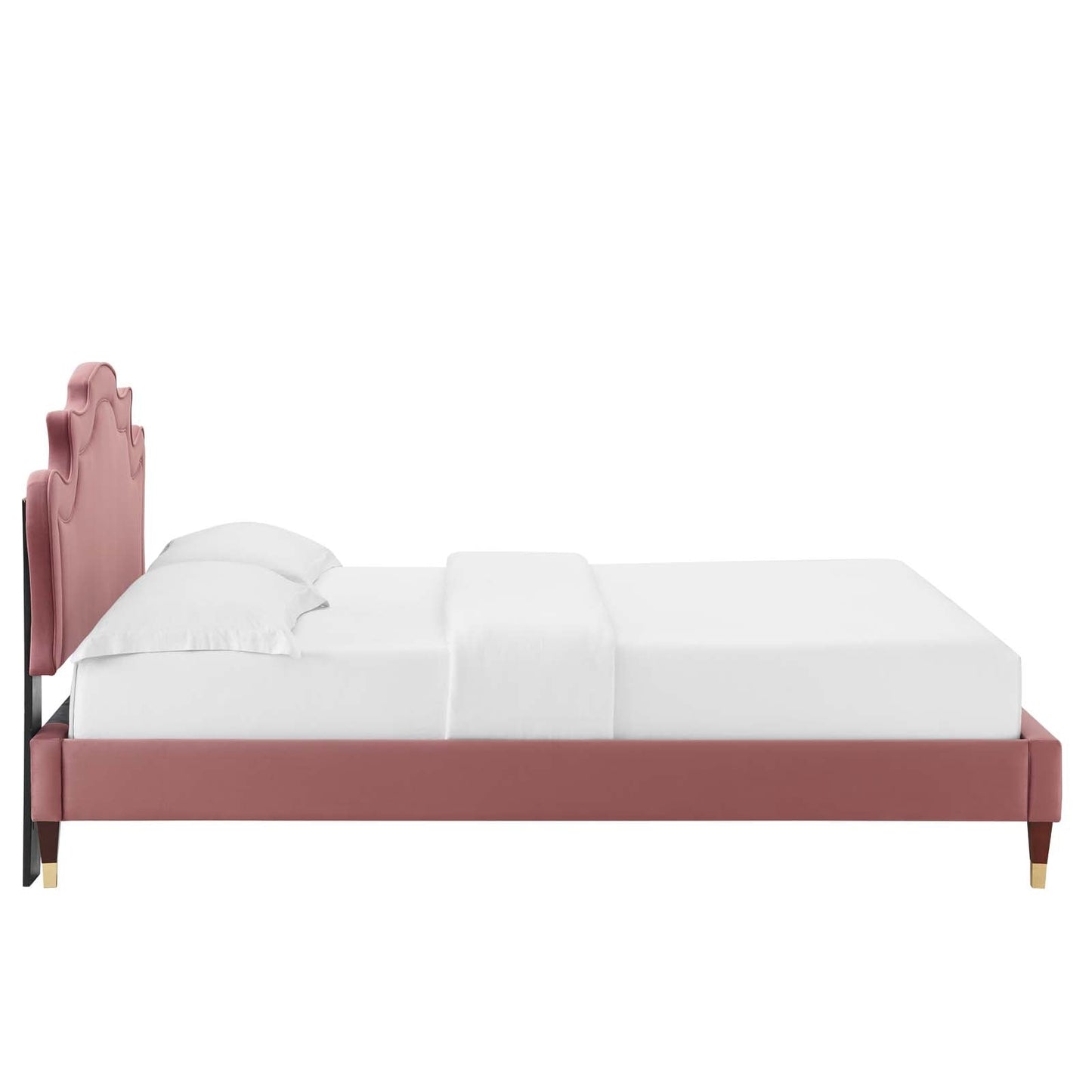 Neena Performance Velvet Queen Bed By Modway - MOD-6825 | Beds | Modishstore - 17