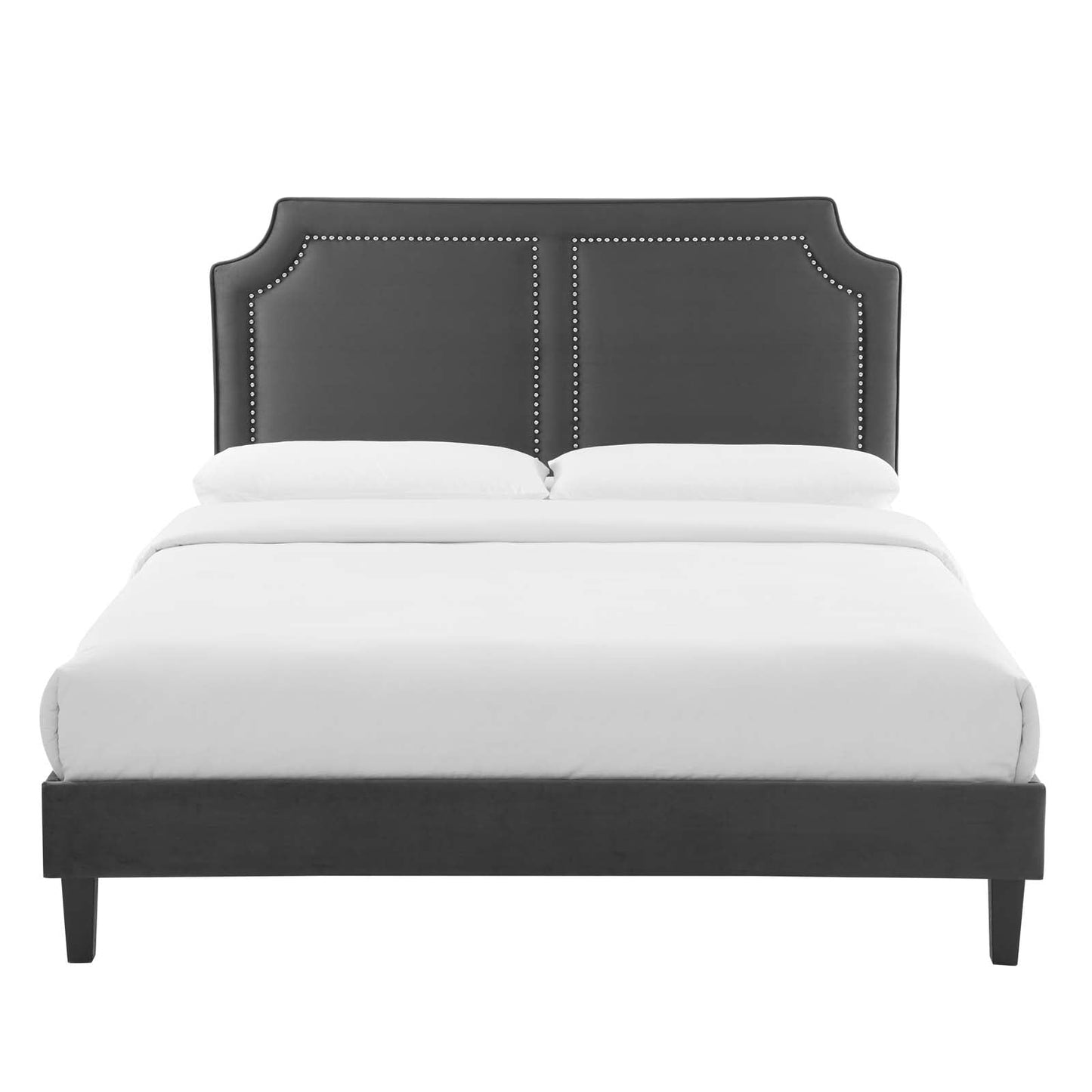 Novi Performance Velvet Queen Bed By Modway - MOD-6828 | Beds | Modishstore - 7