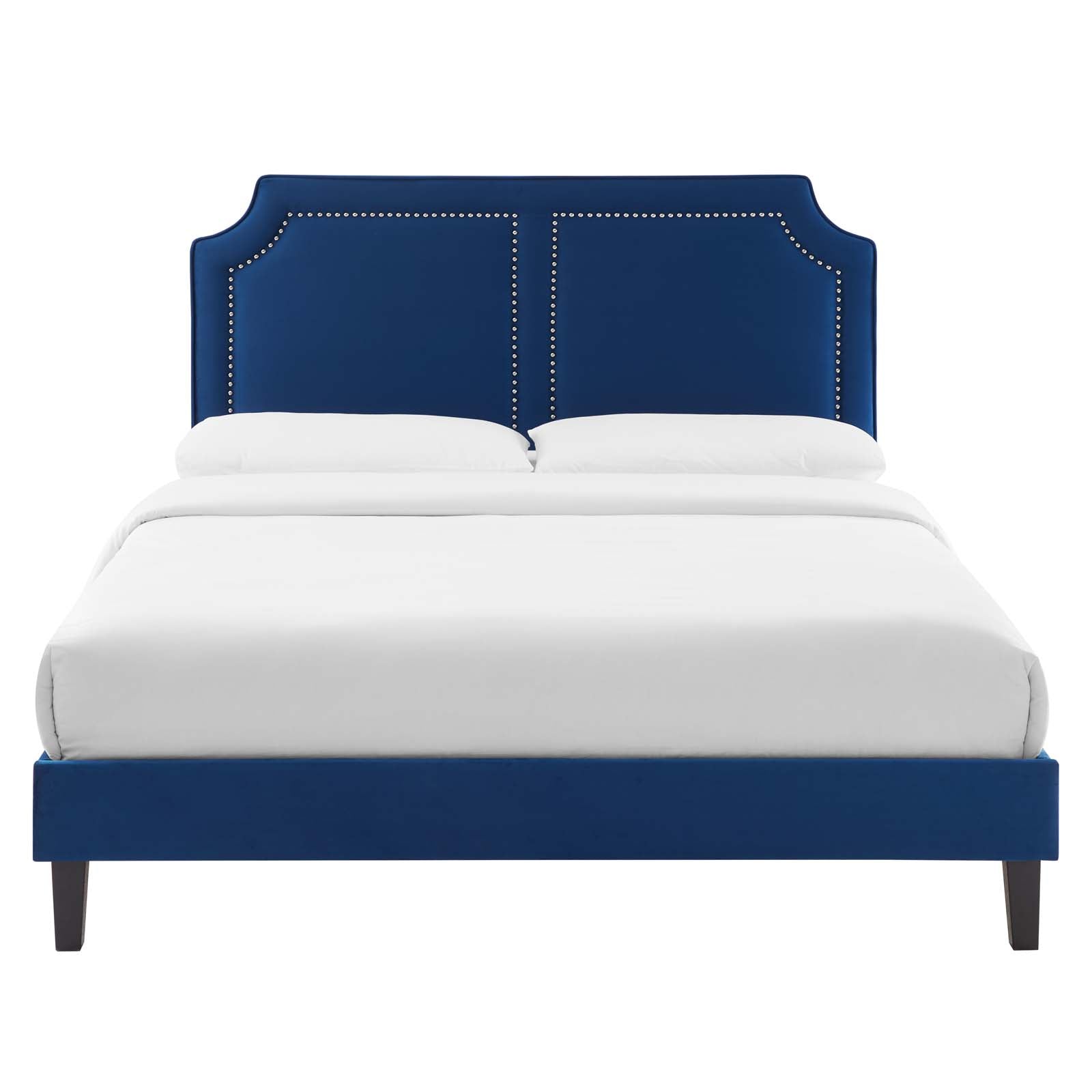 Novi Performance Velvet Queen Bed By Modway - MOD-6828 | Beds | Modishstore - 29