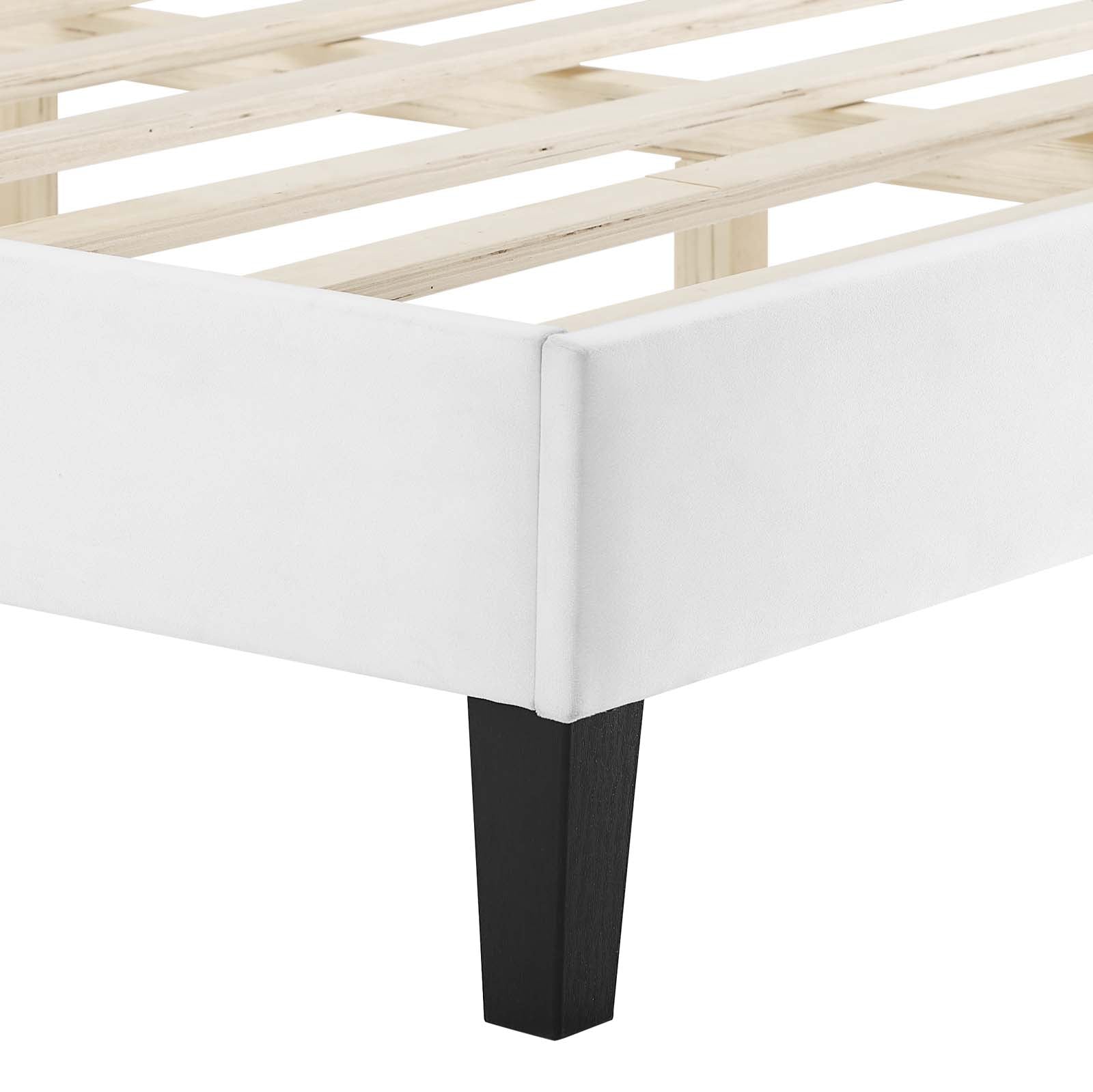 Neena Performance Velvet Queen Bed By Modway - MOD-6830 | Beds | Modishstore - 41