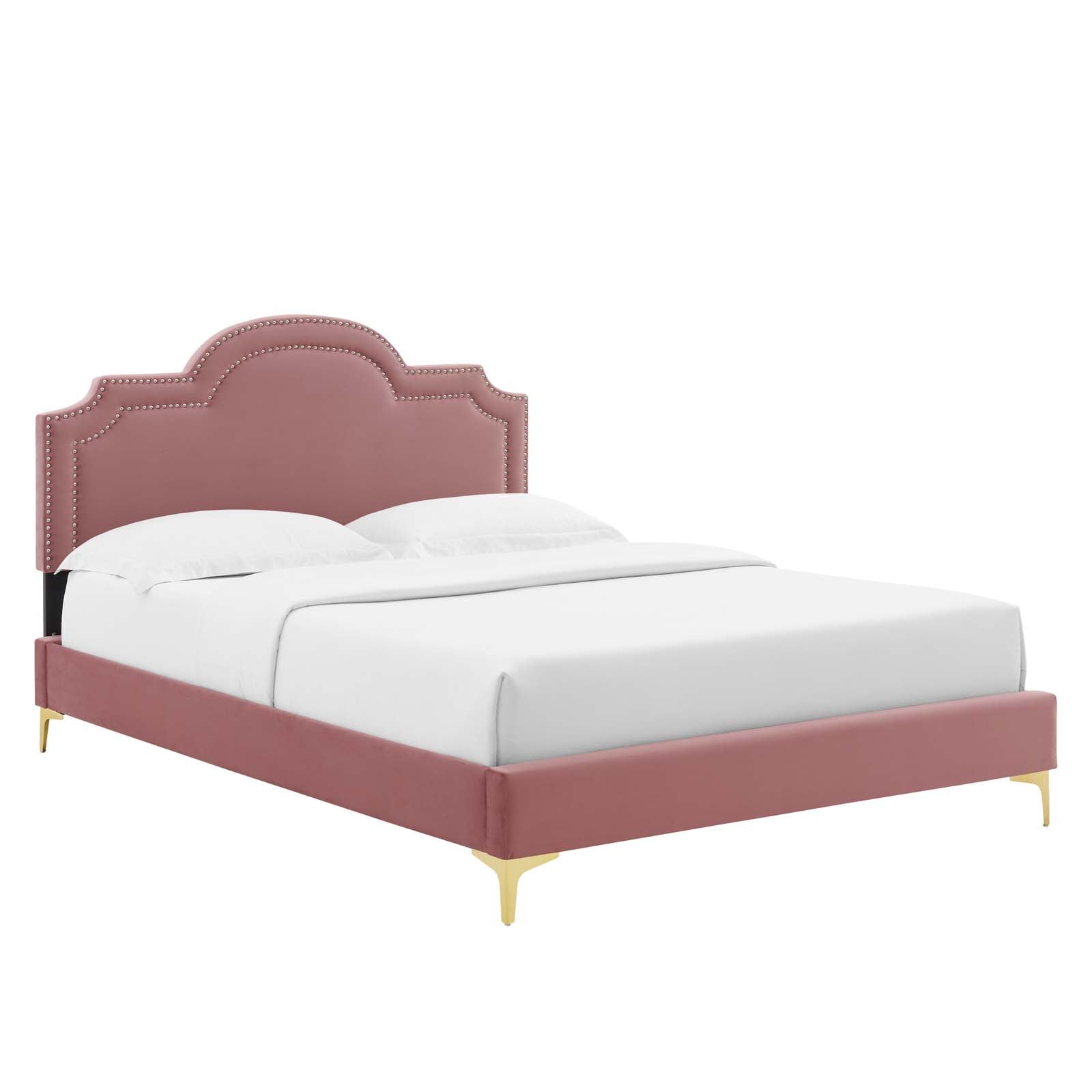 Aviana Performance Velvet King Bed By Modway - MOD-6834 | Beds - 12