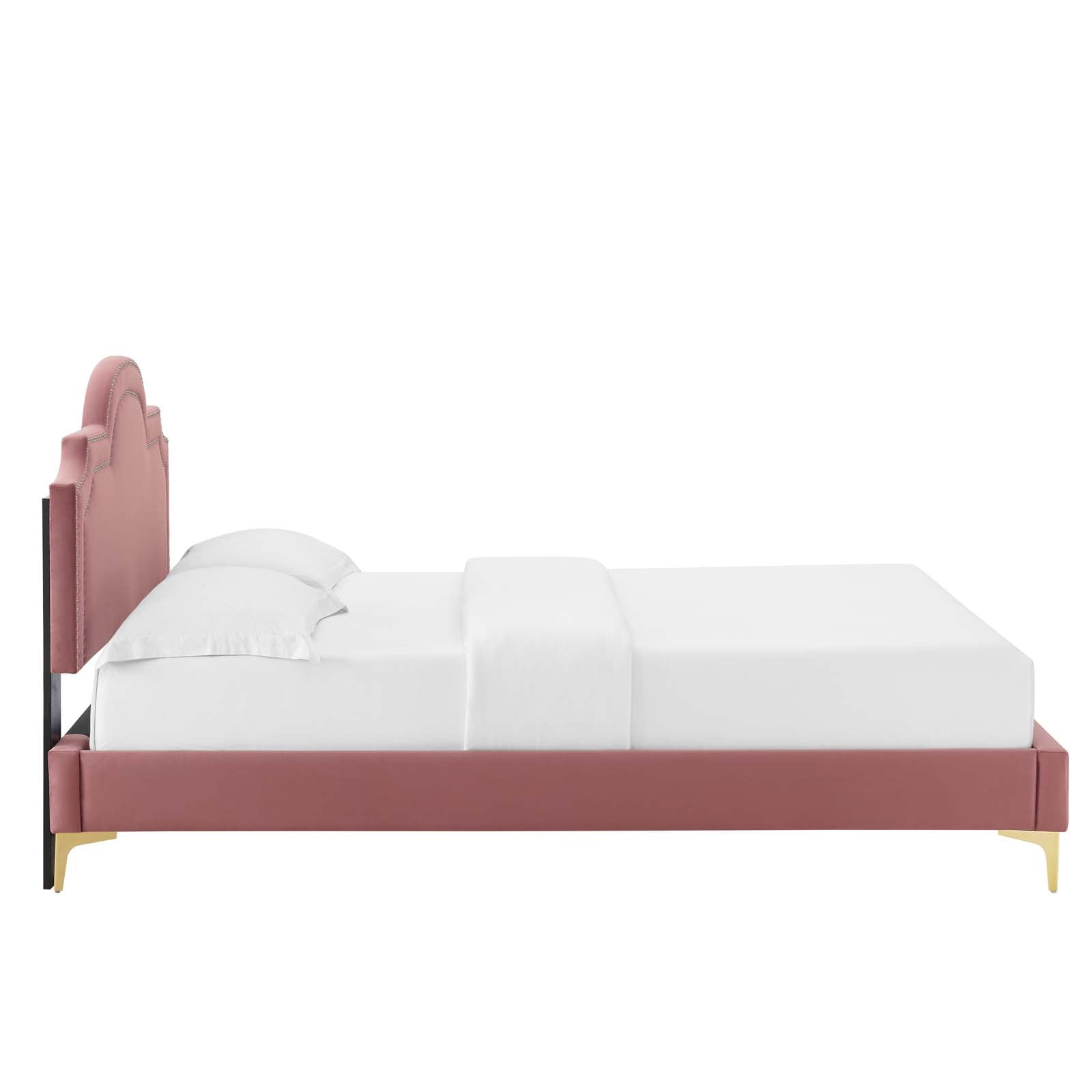 Aviana Performance Velvet King Bed By Modway - MOD-6834 | Beds - 17