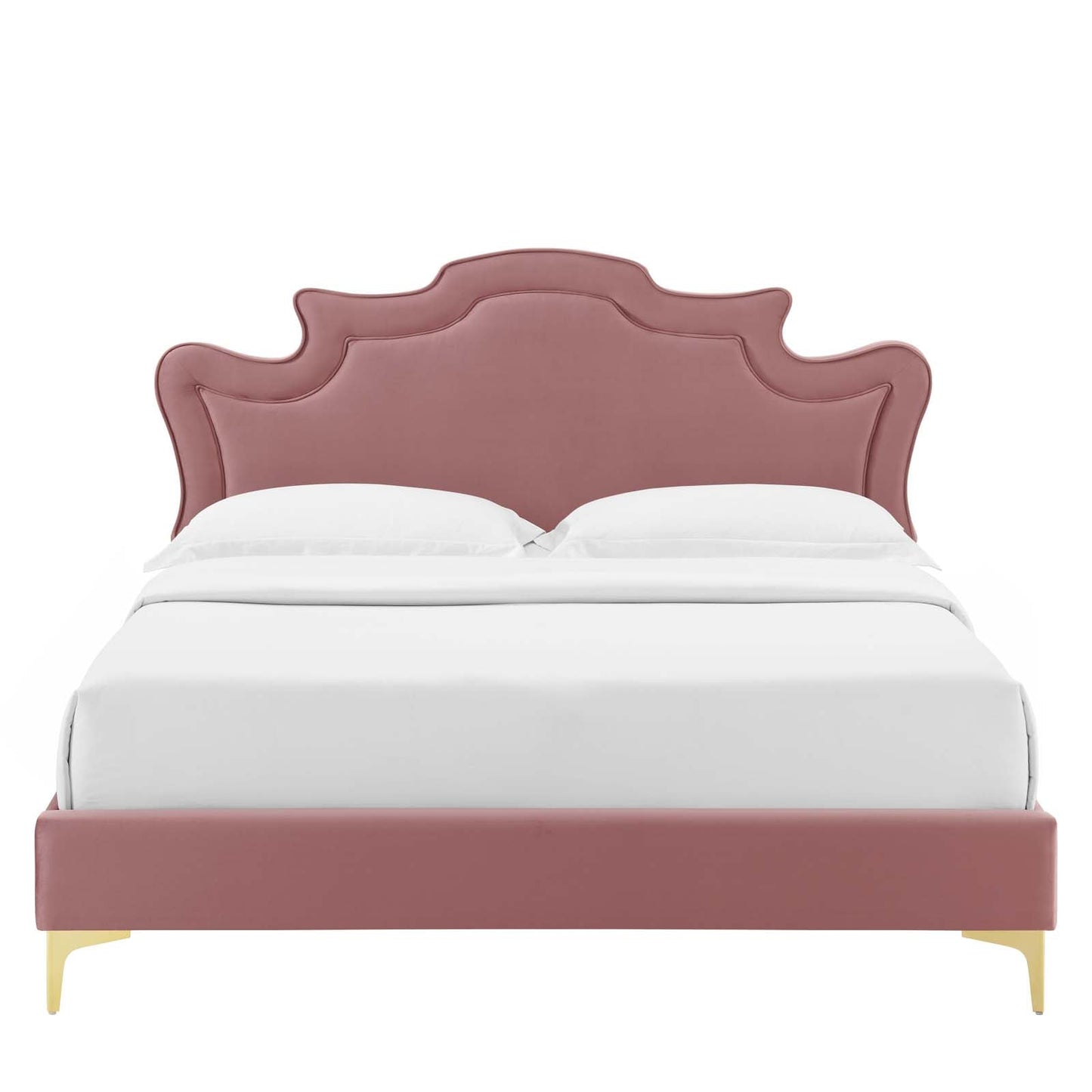 Neena Performance Velvet King Bed By Modway - MOD-6835 | Beds | Modishstore - 18