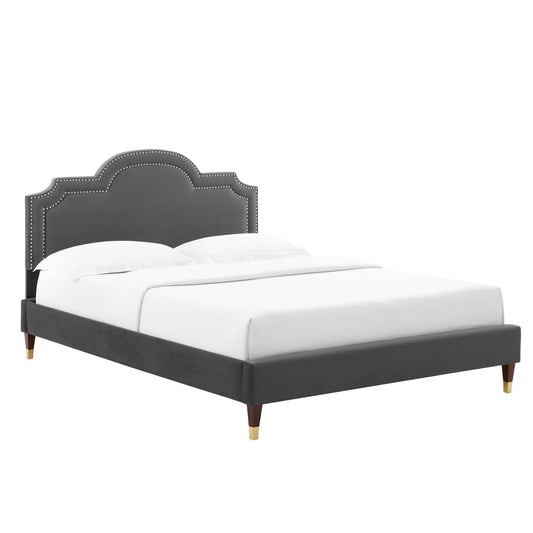 Aviana Performance Velvet King Bed By Modway - MOD-6839 | Beds