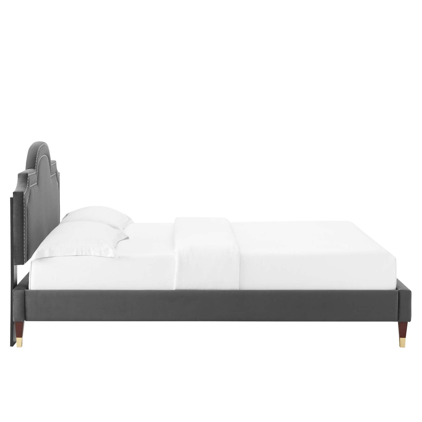 Aviana Performance Velvet King Bed By Modway - MOD-6839 | Beds - 6