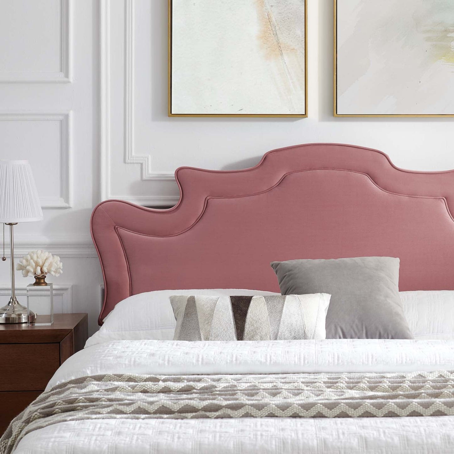 Neena Performance Velvet King Bed By Modway - MOD-6840 | Beds | Modishstore - 13