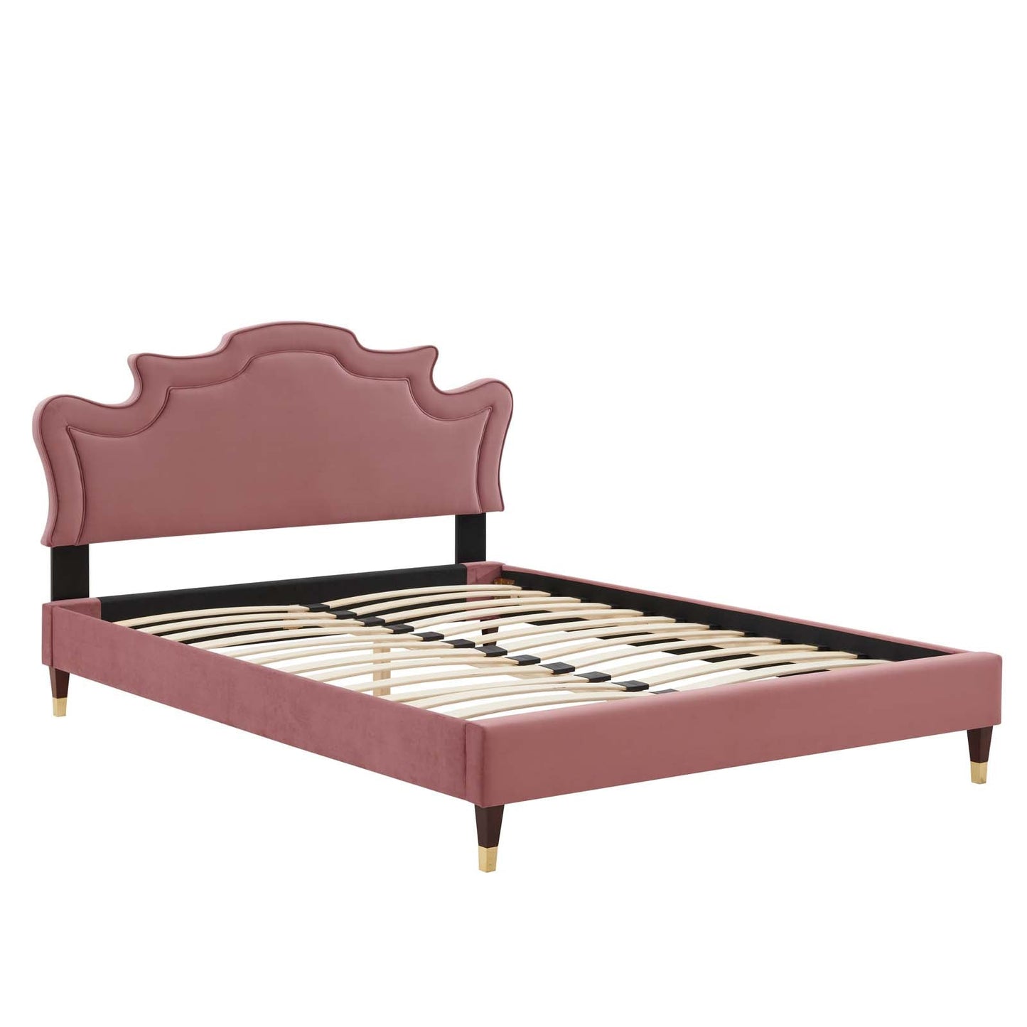 Neena Performance Velvet King Bed By Modway - MOD-6840 | Beds | Modishstore - 16