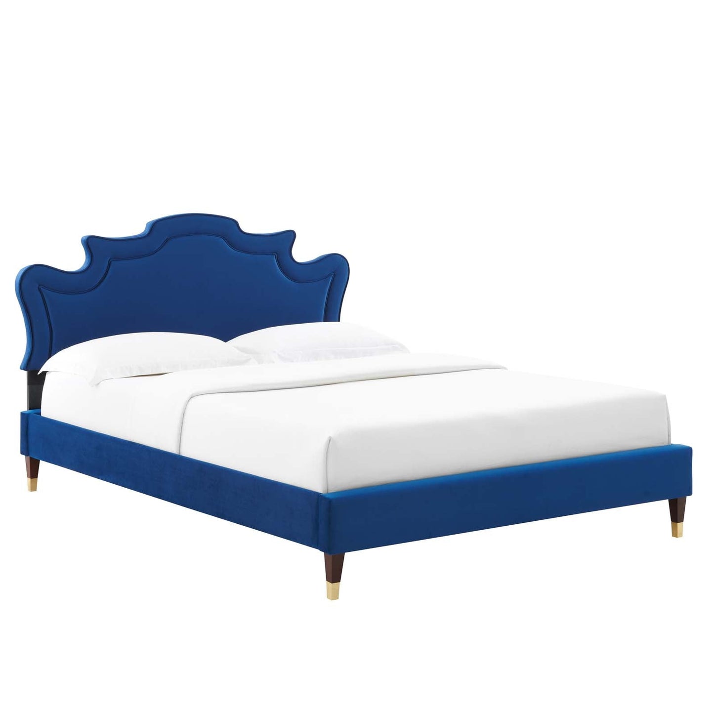 Neena Performance Velvet King Bed By Modway - MOD-6840 | Beds | Modishstore - 23