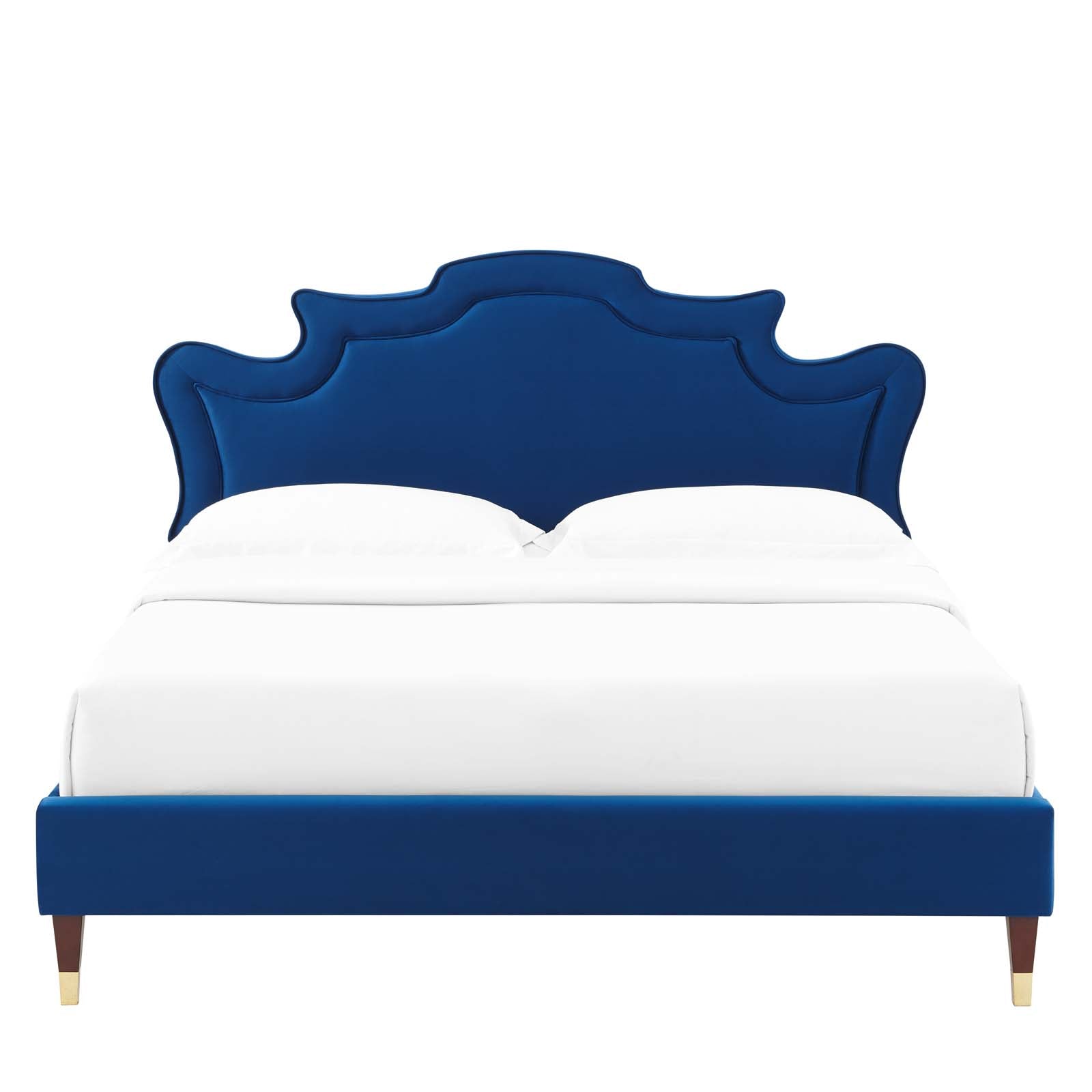 Neena Performance Velvet King Bed By Modway - MOD-6840 | Beds | Modishstore - 29