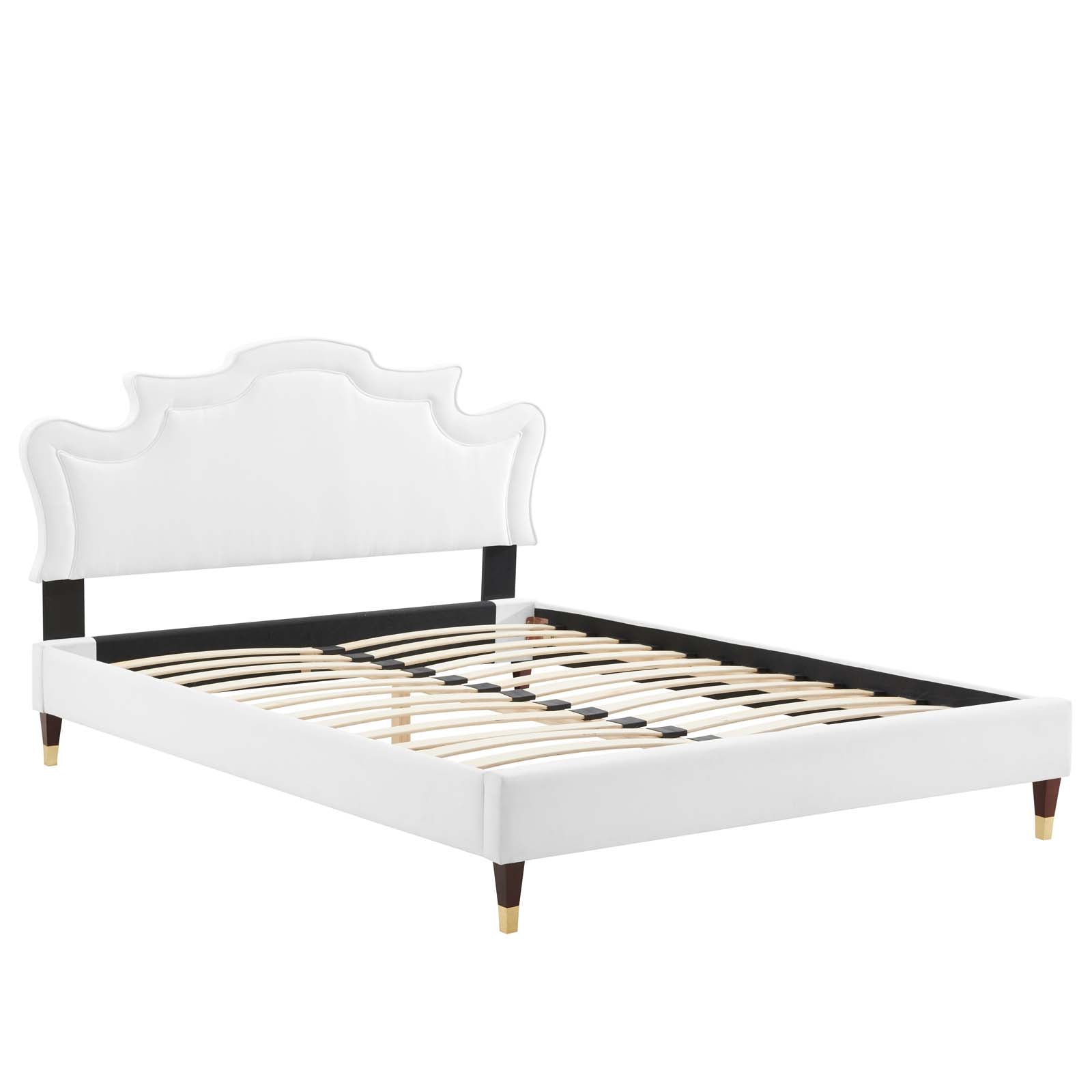 Neena Performance Velvet King Bed By Modway - MOD-6840 | Beds | Modishstore - 38