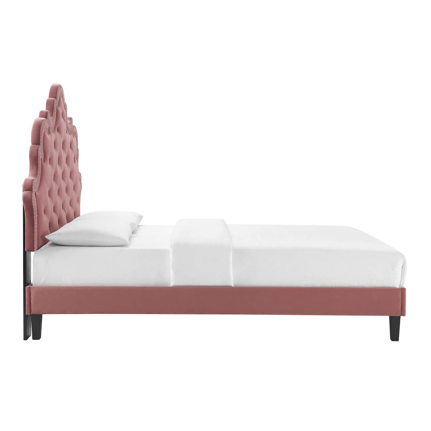Sasha Button-Tufted Performance Velvet King Bed By Modway - MOD-6842 | Beds | Modishstore - 17