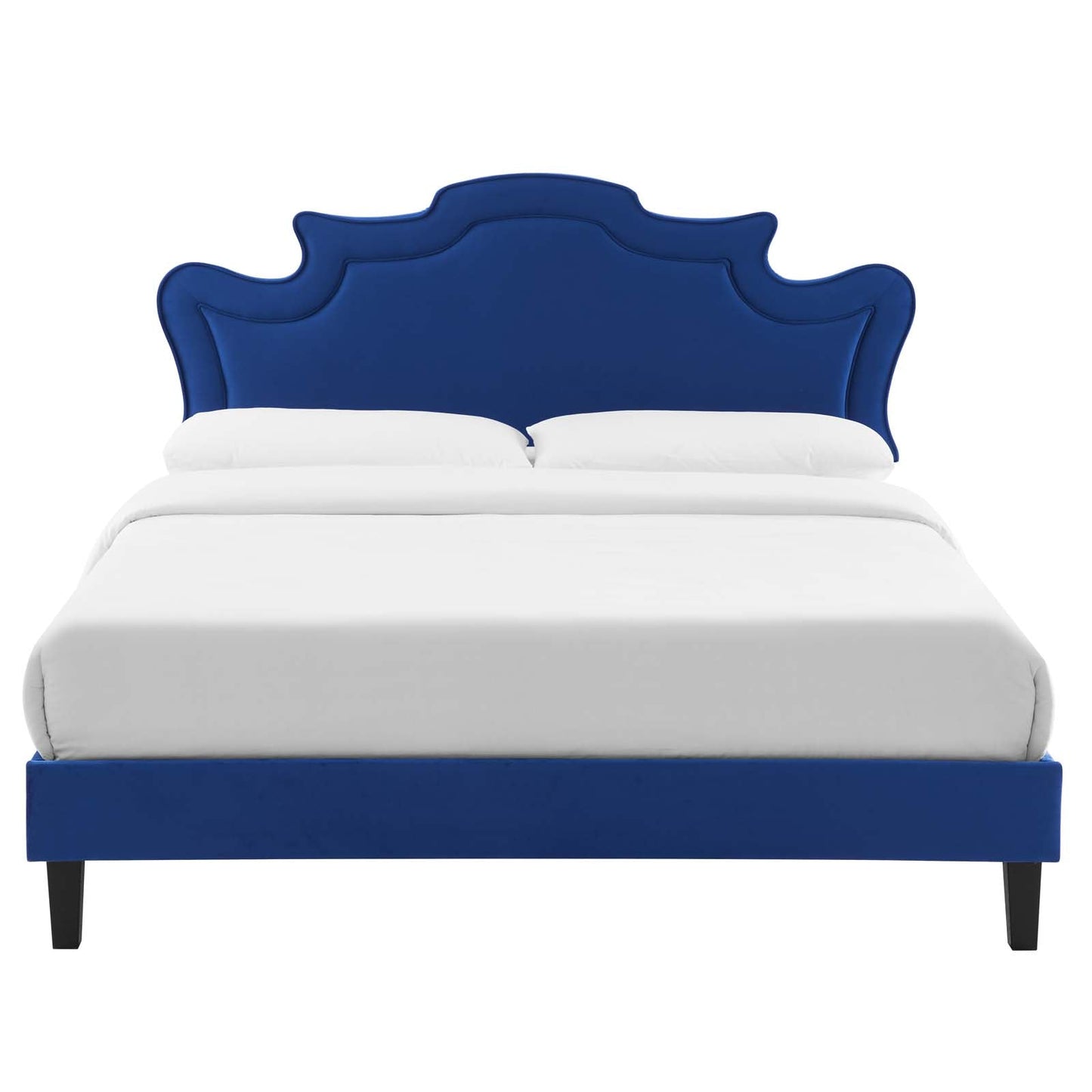 Neena Performance Velvet King Bed By Modway - MOD-6845 | Beds | Modishstore - 29