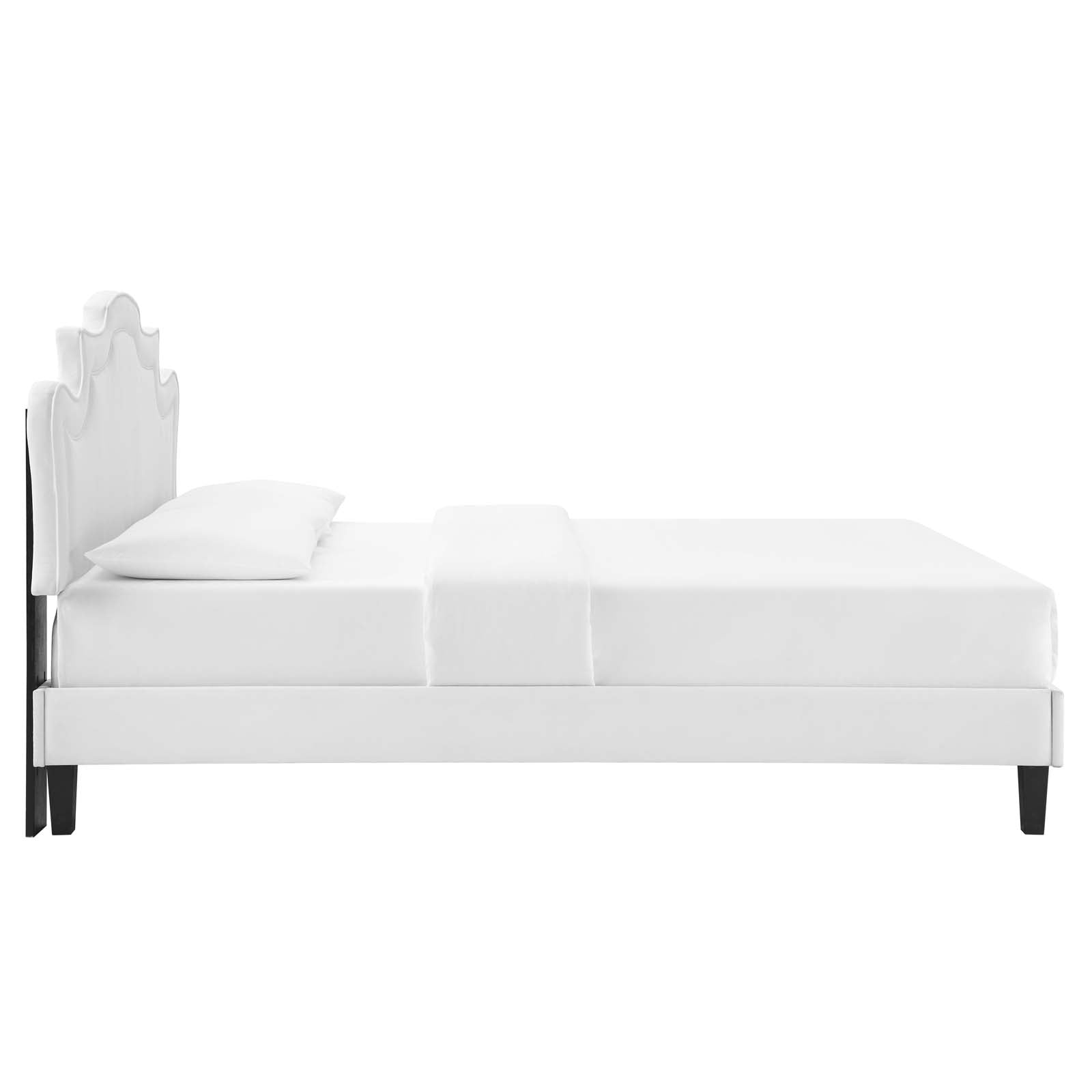 Neena Performance Velvet King Bed By Modway - MOD-6845 | Beds | Modishstore - 39