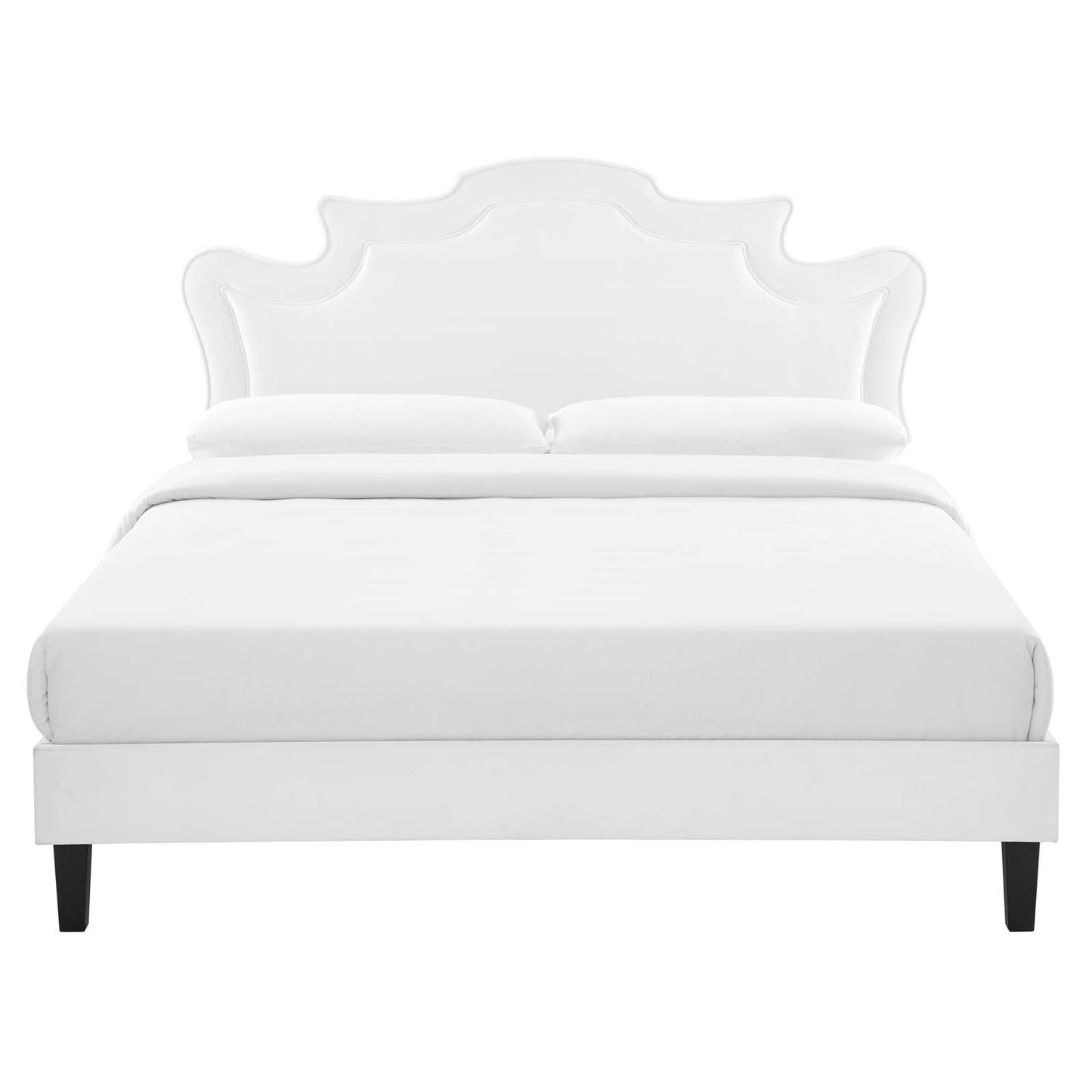 Neena Performance Velvet King Bed By Modway - MOD-6845 | Beds | Modishstore - 40