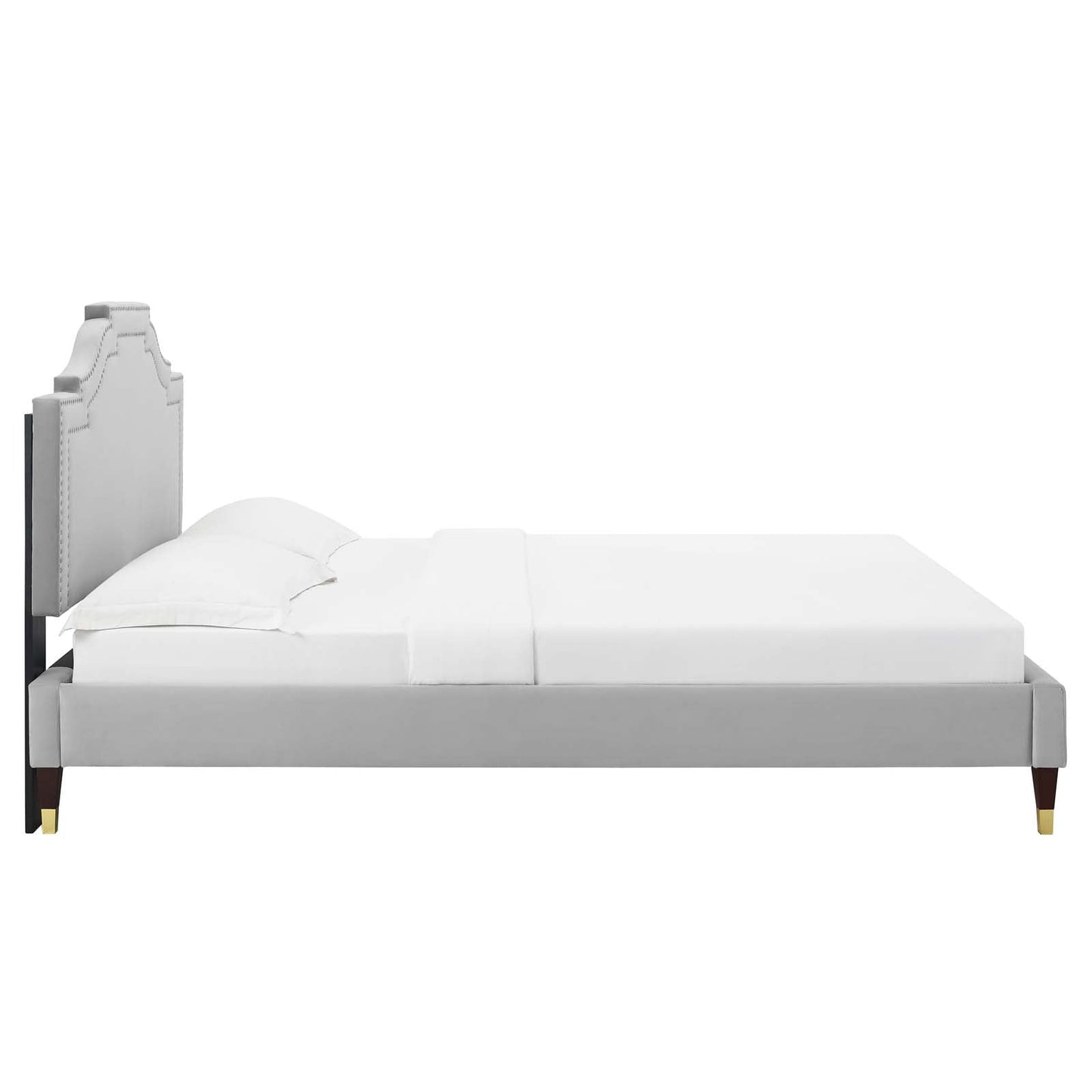 Adelaide Performance Velvet Full Platform Bed By Modway - MOD-6857 | Beds - 35