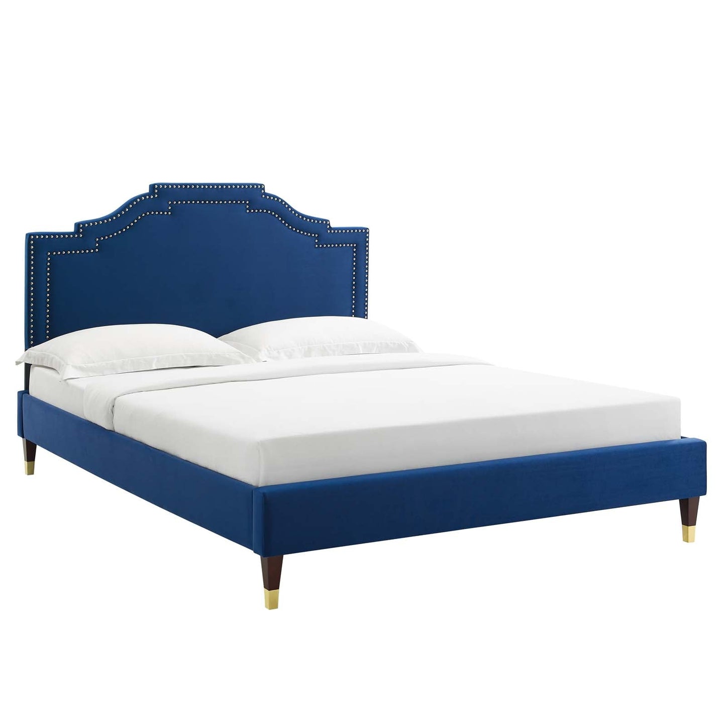 Adelaide Performance Velvet Full Platform Bed By Modway - MOD-6857 | Beds - 56