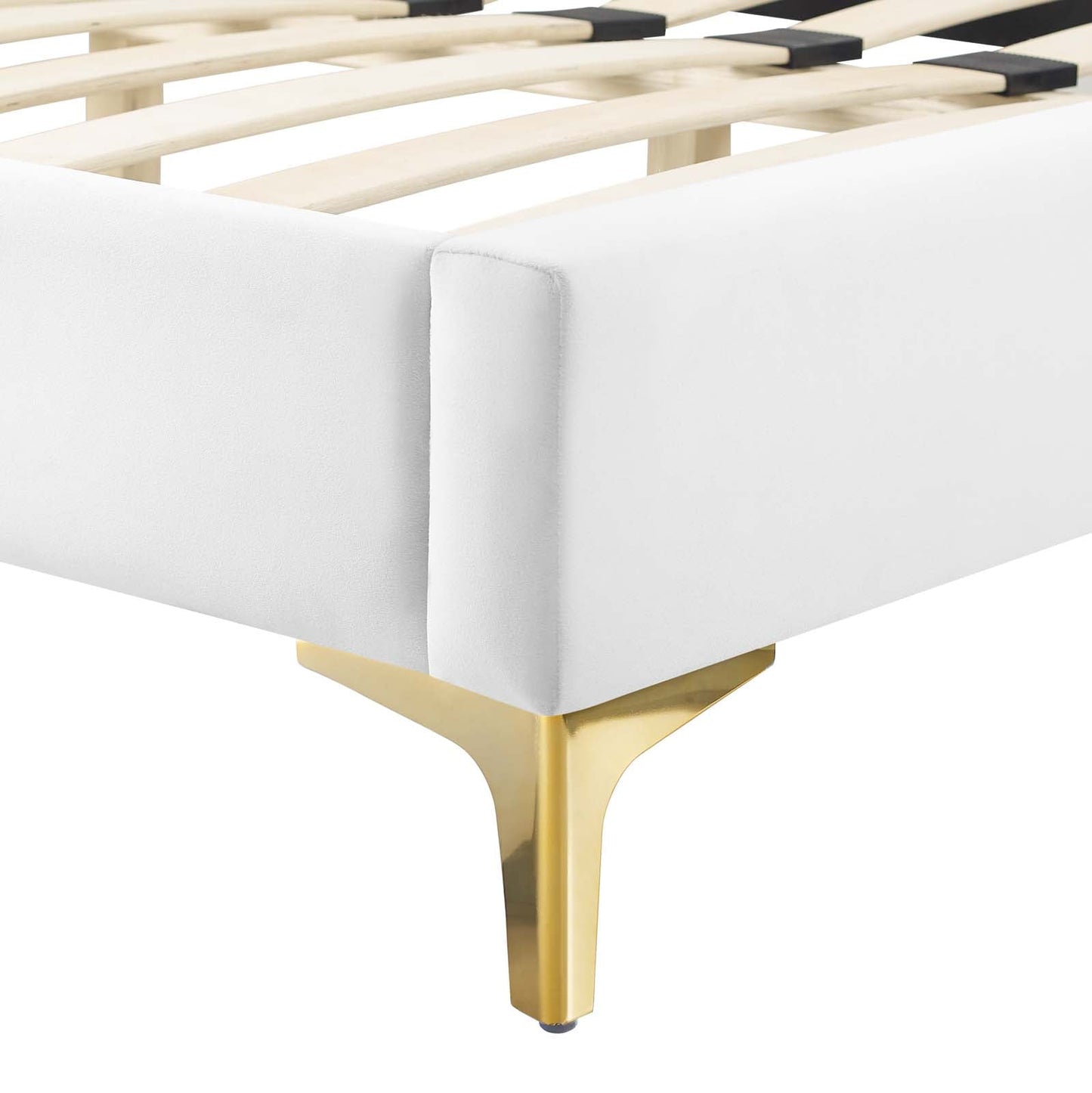 Modway Peyton Performance Velvet King Platform Bed | Beds | Modishstore-53