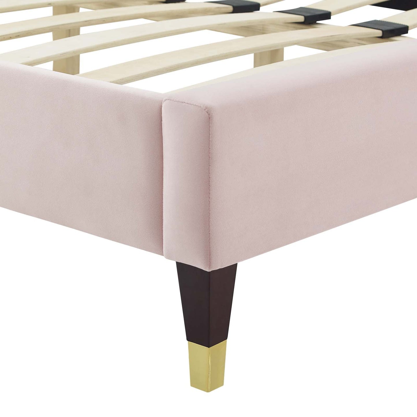 Modway Peyton Performance Velvet King Platform Bed | Beds | Modishstore-39