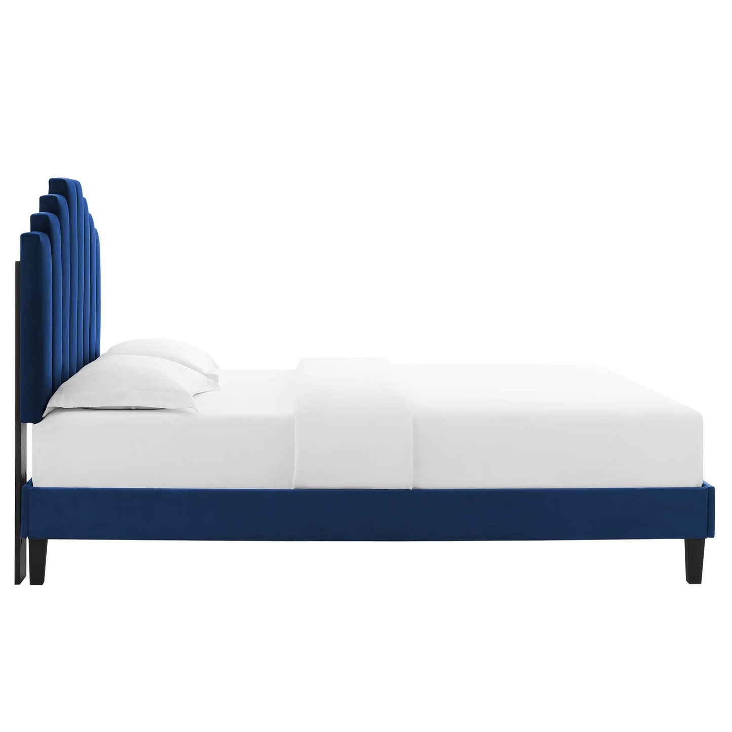 Modway Elise Twin Performance Velvet Platform Bed | Beds | 
