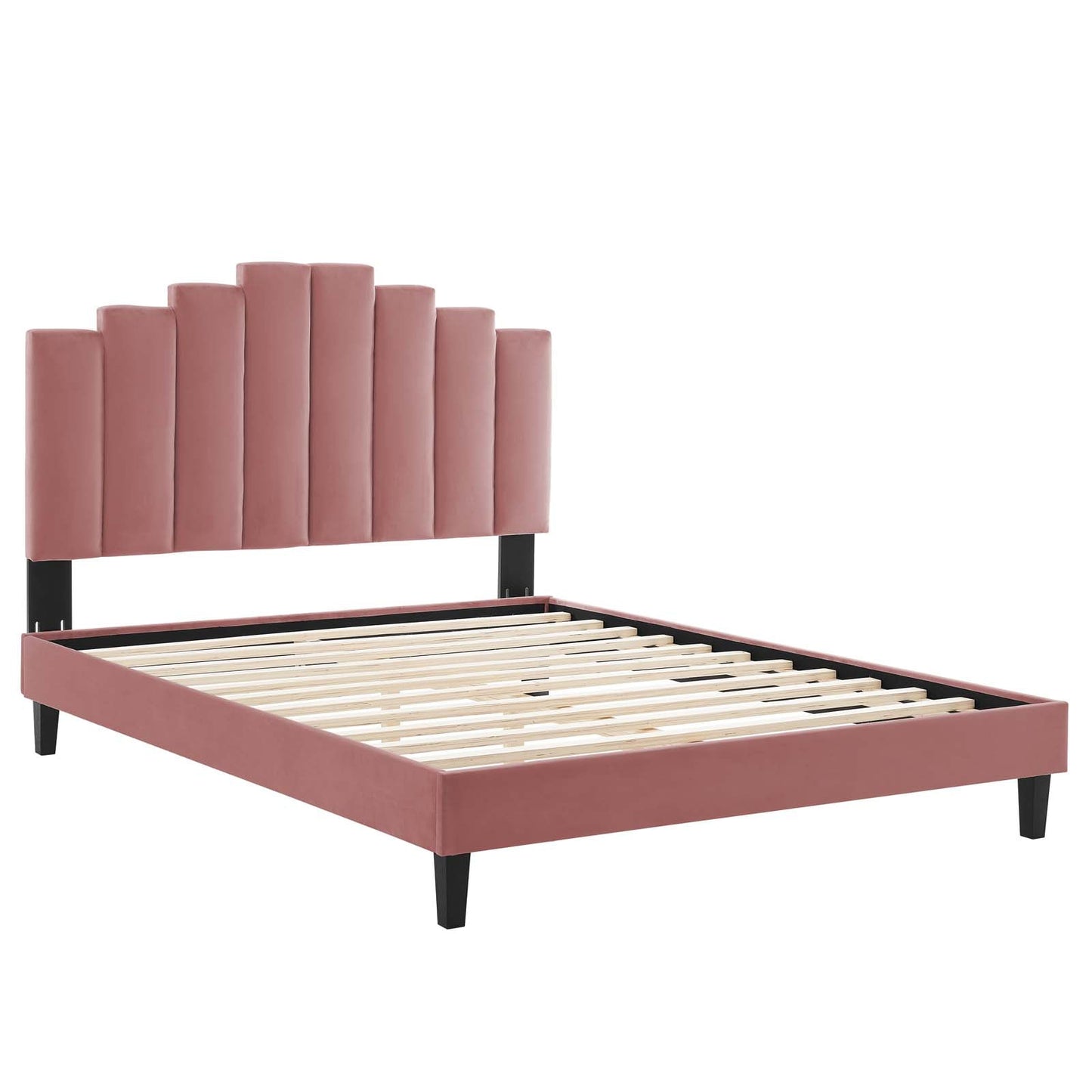 Modway Elise Full Performance Velvet Platform Bed | Beds | 