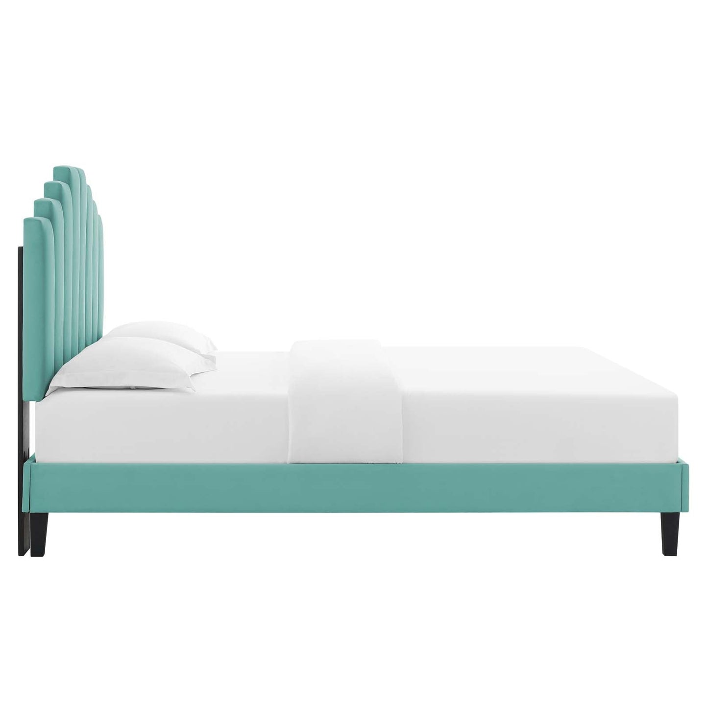 Modway Elise Full Performance Velvet Platform Bed | Beds | 