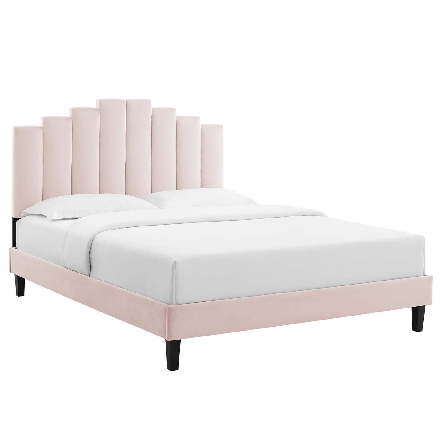 Modway Elise Full Performance Velvet Platform Bed | Beds | 