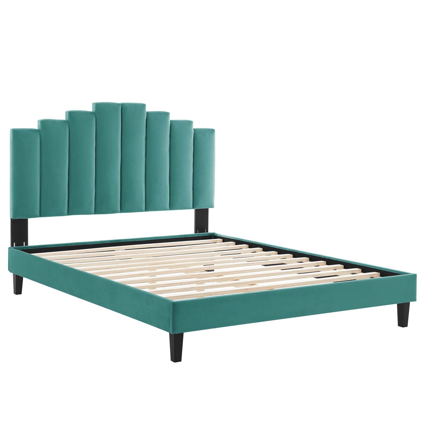 Modway Elise Full Performance Velvet Platform Bed | Beds | 