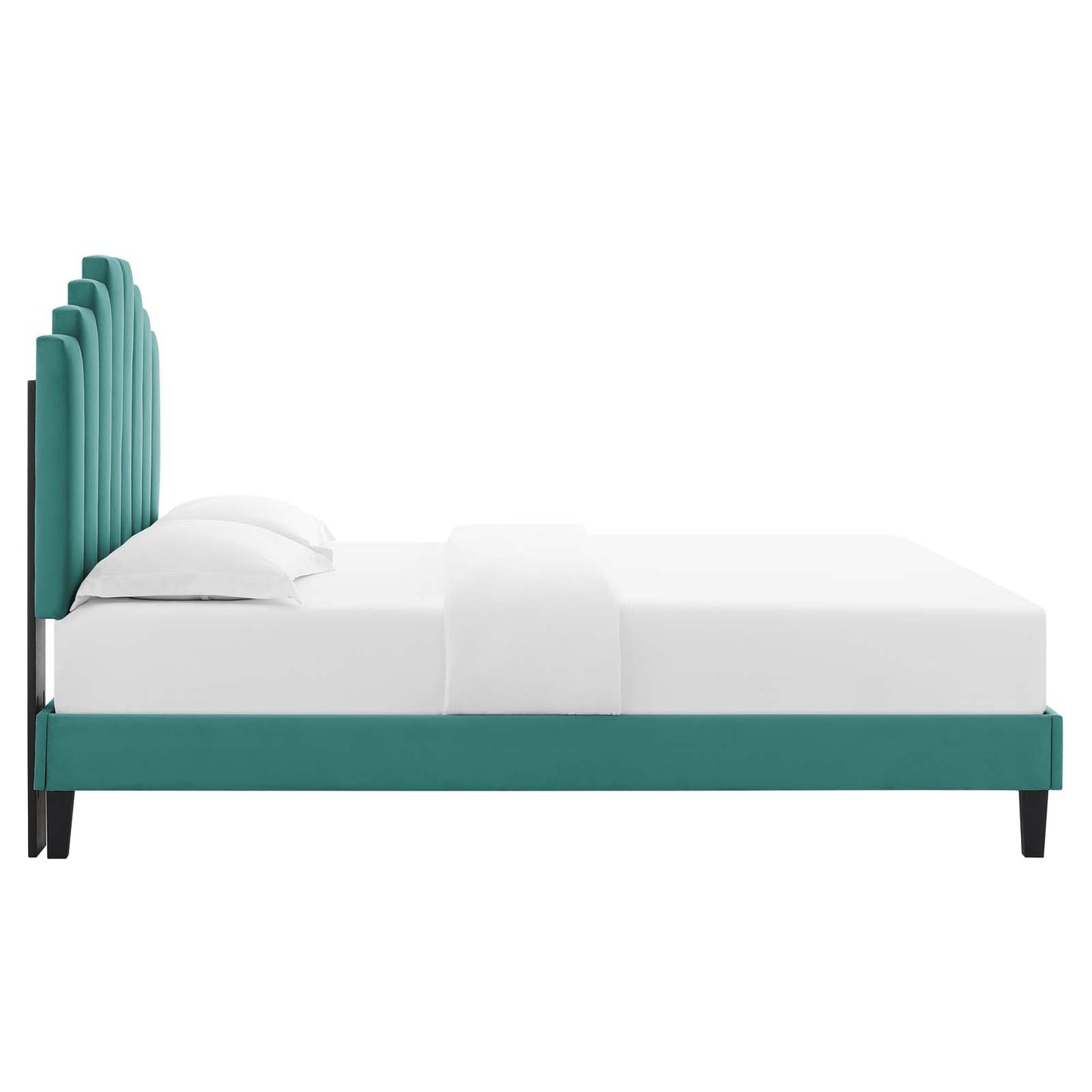 Modway Elise Full Performance Velvet Platform Bed | Beds | 