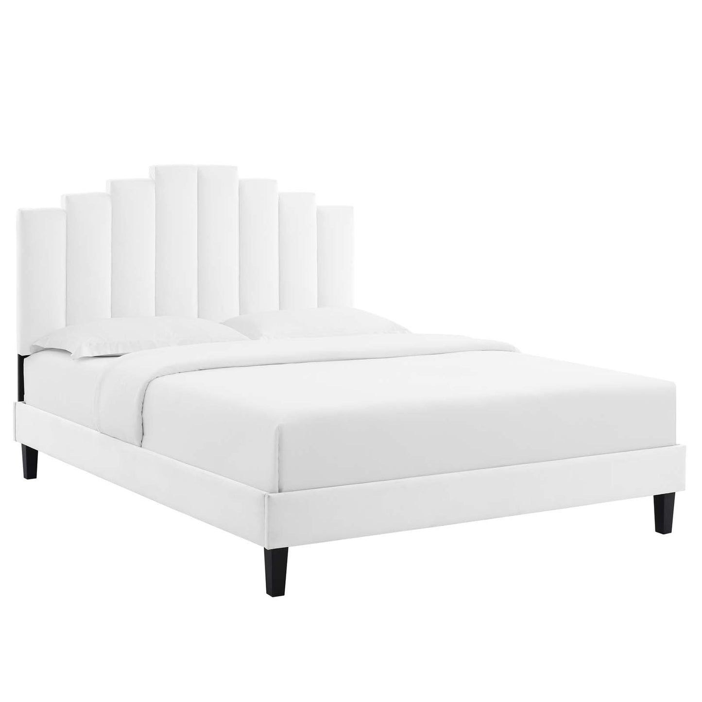 Modway Elise Full Performance Velvet Platform Bed | Beds | 